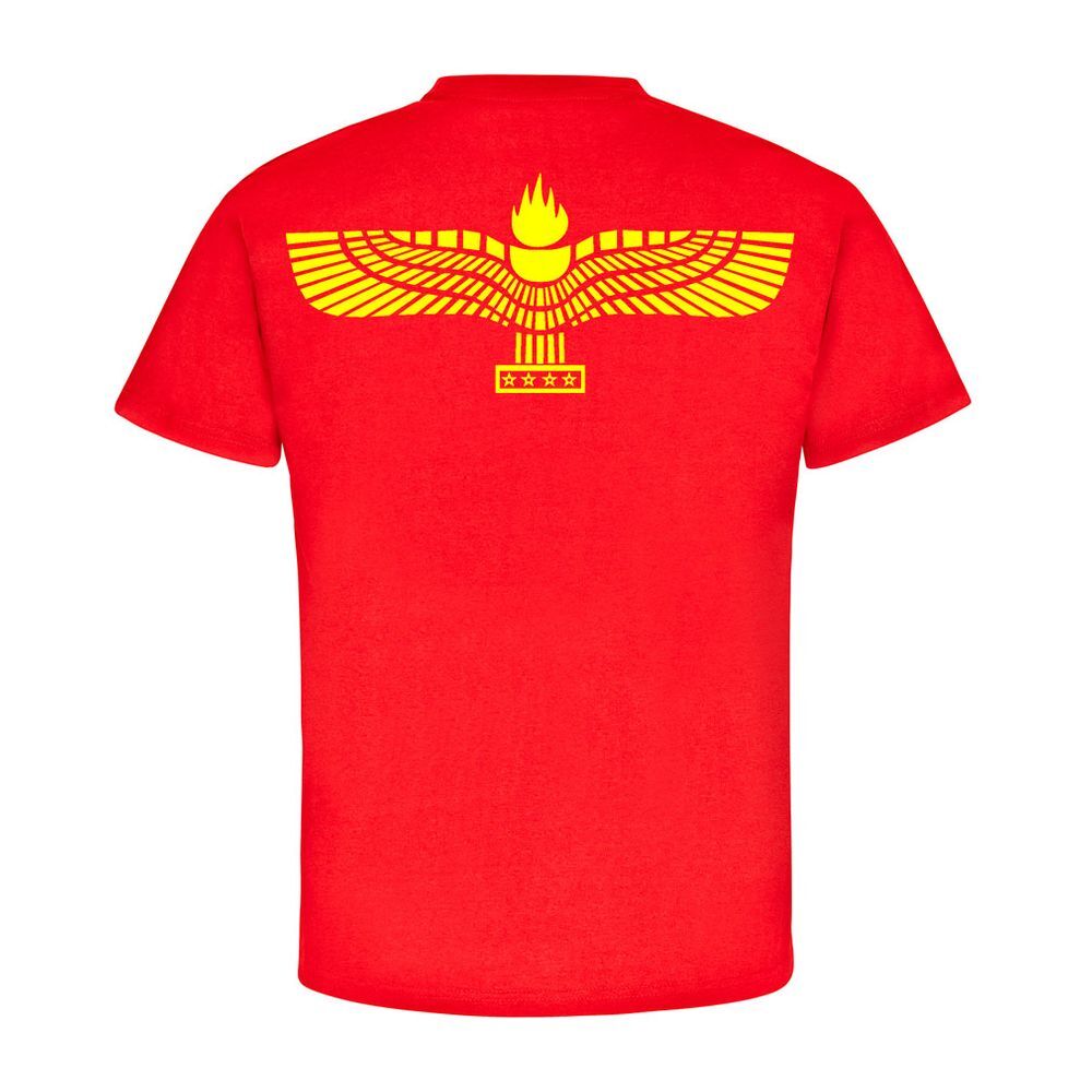Aramaic Flag Flag Crest Badge Emblem Country – T Shirt #3633
