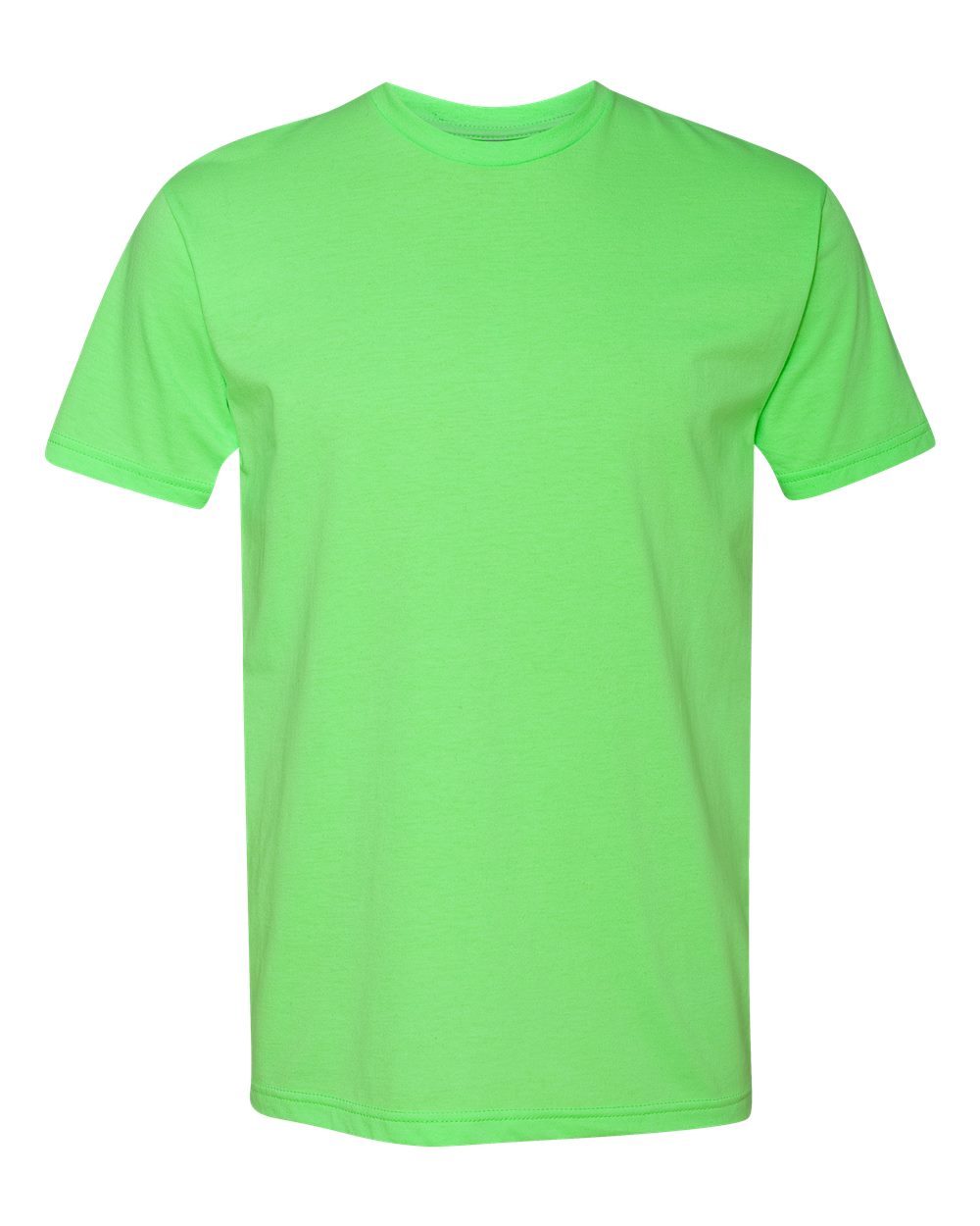 Next Level Men&rsquo;s CVC Crew Short Sleeve T-Shirt, Solid Cotton/Poly Tee, 6210