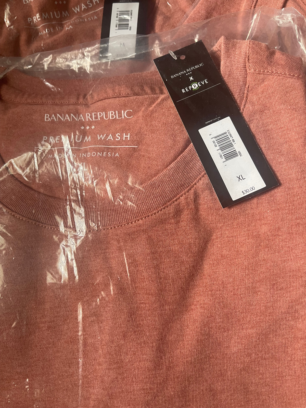 Banana Republic Men&rsquo;s Short Sleeve Crew Neck Premium Wash T-Shirts S-XXL, Choice