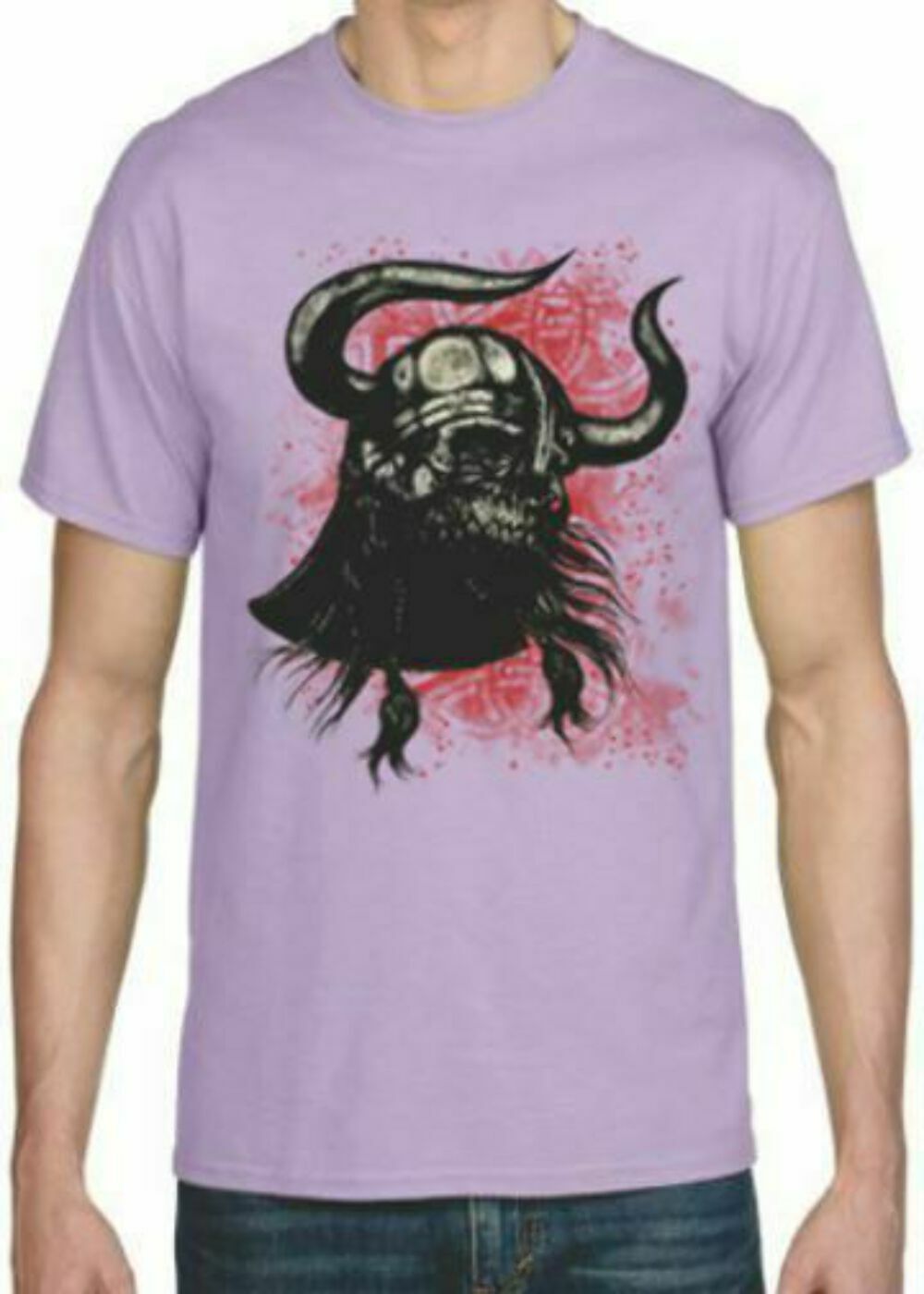Adult DryBlend® T-Shirt – (WARRIOR SKULL – GOTHIC CELTIC)
