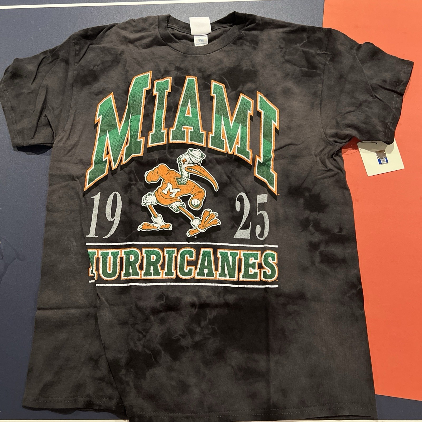 &rsquo;47 Vintage Tubular Miami Hurricanes T shirt. New in package.