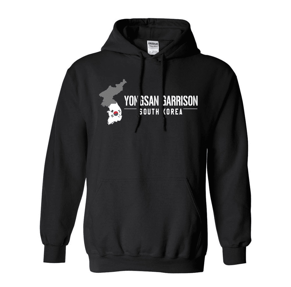 Yongsan Garrison South Korea Hooded Sweatshirt