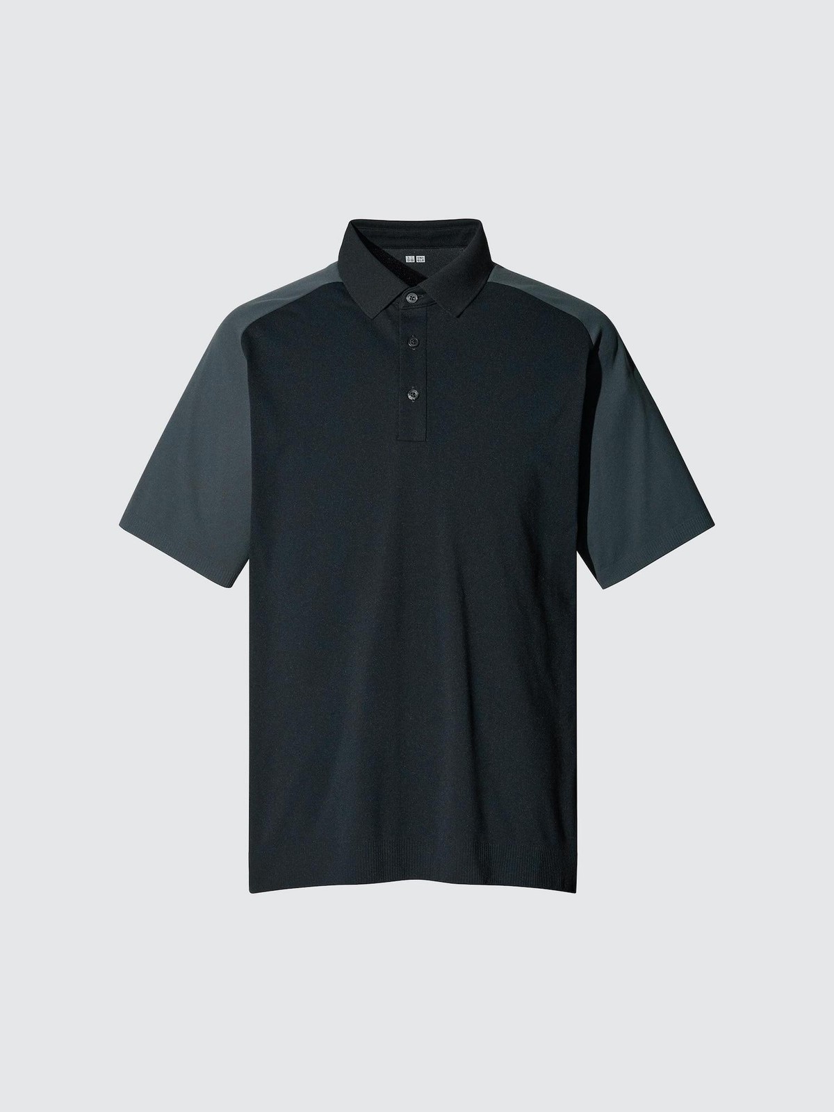 Genuine UNIQLO Broadcloth Shirt (Button-Down Collar) Stripe E BLACK MEN