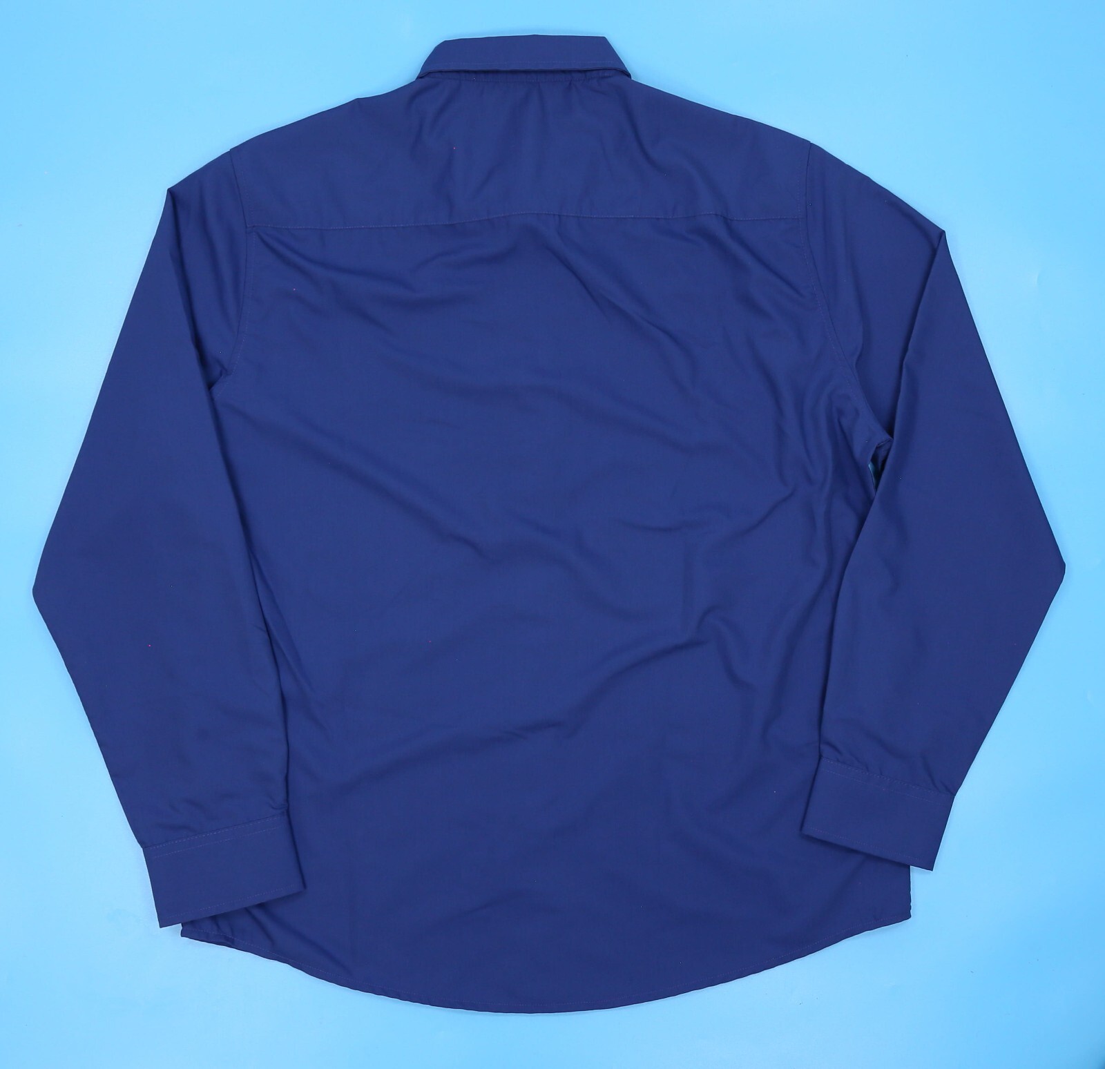 COOFANDY Men&rsquo;s Shirt Long Sleeve. Blue. Size Large.