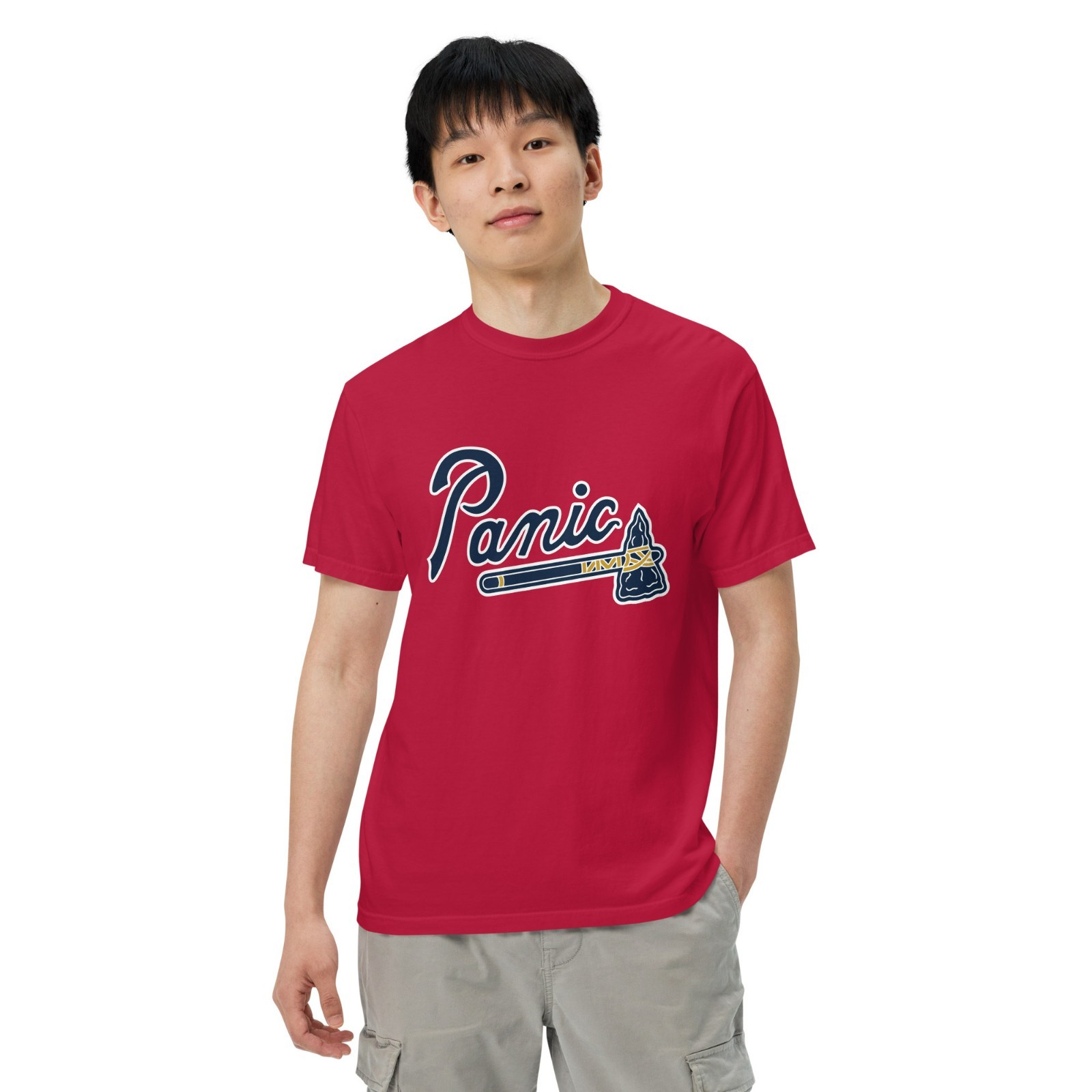 Widespread Panic / Atlanta Braves Classic Logo Comfort Colors Unisex T-Shirt