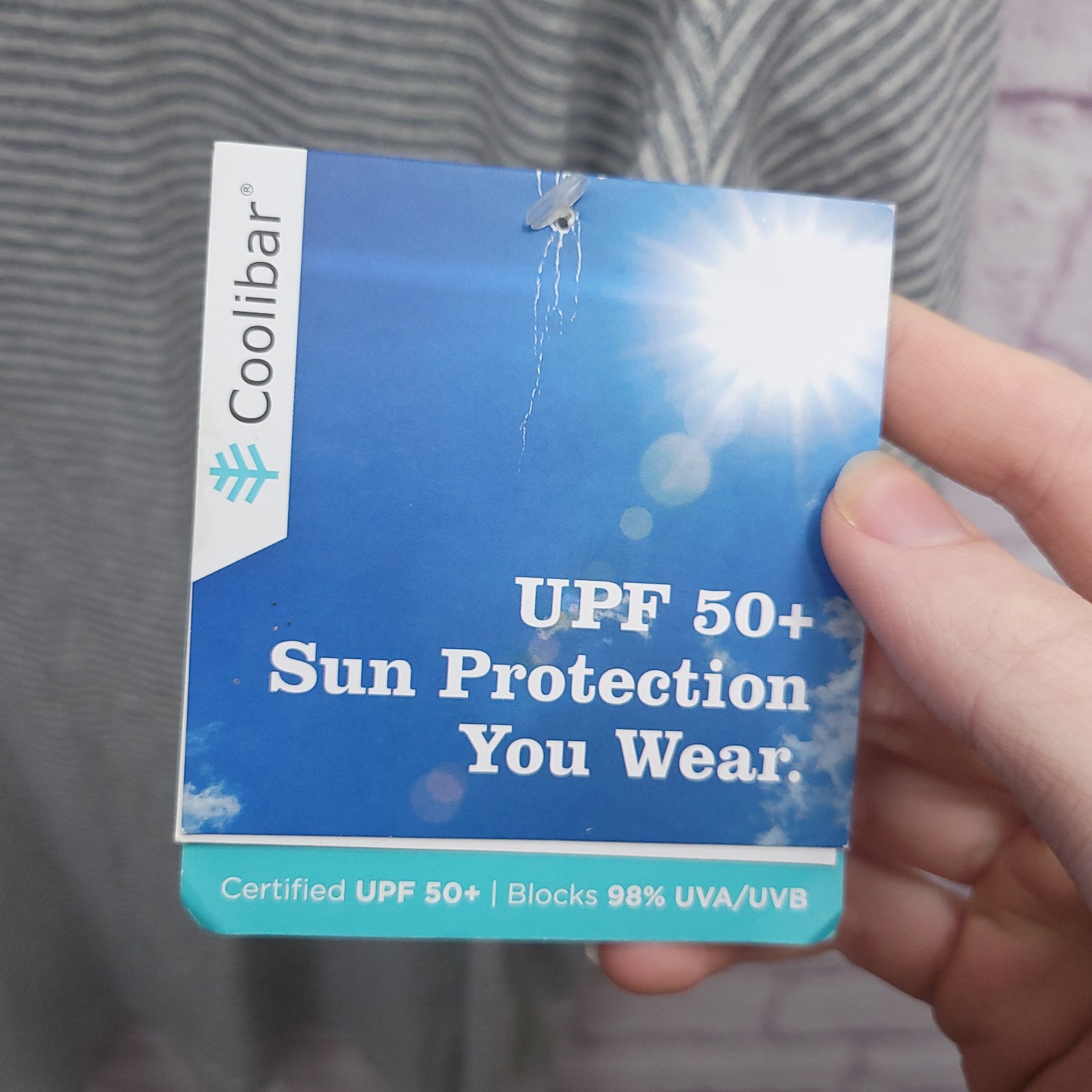 Coolibar UPF 50+ Outdoor Sun Protection T-Shirt Men&rsquo;s Medium Comfort Stretch