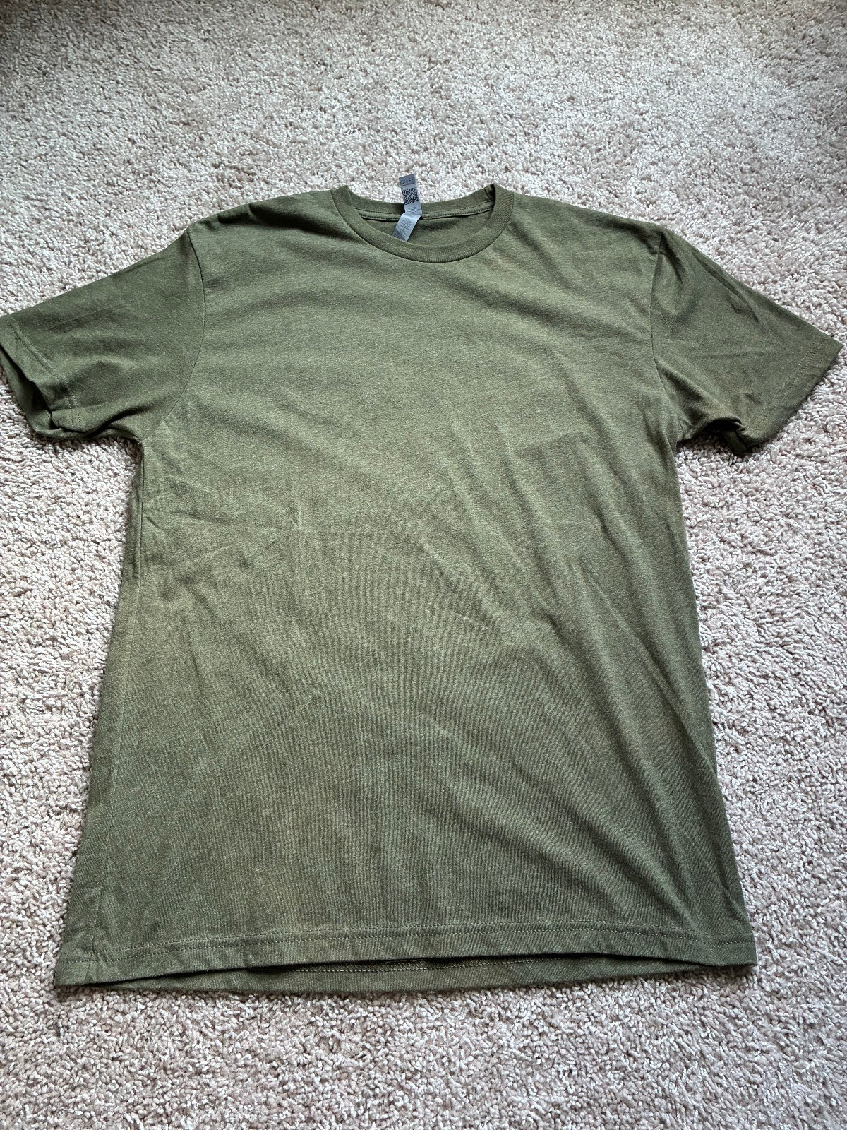 Next Level Tees 6210 CVC T-Shirt – Military Green – Men&rsquo;s M – NWOT