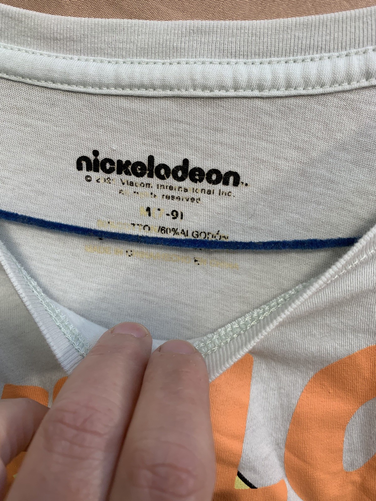 Women Nickelodeon Tee-Lot of 3-M/L-SpongeBob, Hey Arnold, Rugrats, Vintage 90’s