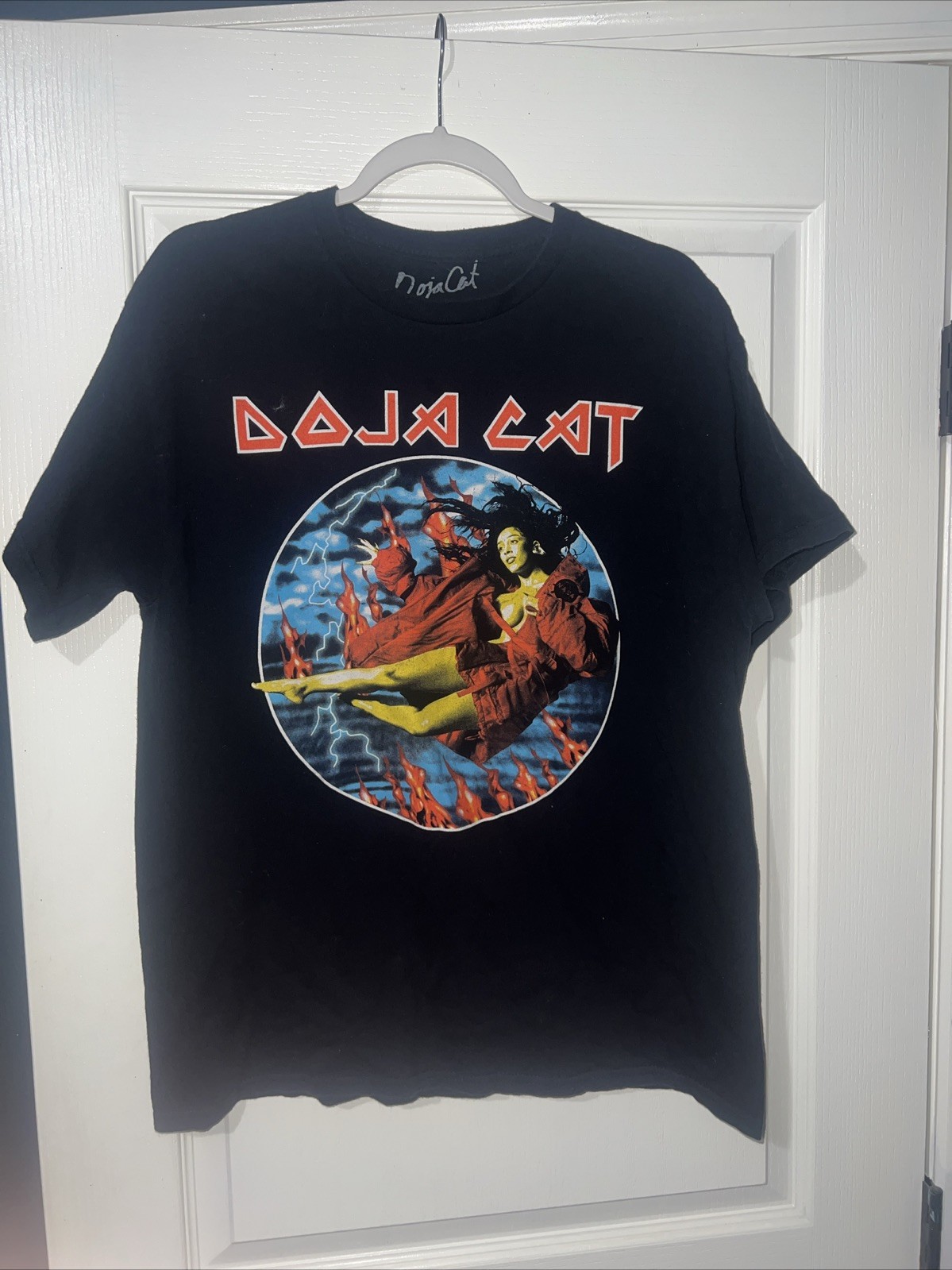 Doja Cat Tee Shirt T-Shirt Classic Parody Rock Large Hip-Hop Pop Music Vintage