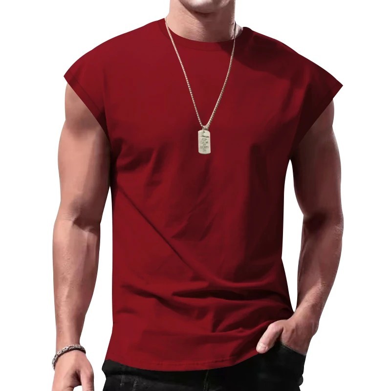 « Men&rsquo;s Sleeveless T-Shirt Summer Sports Vest Casual Loose Fit Top »