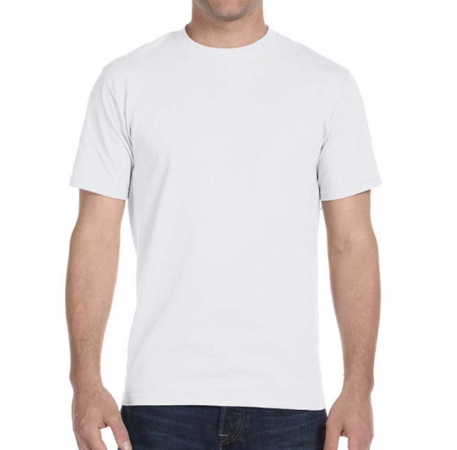 Hanes 2135Z0 T-Shirt for Men, Size M – White