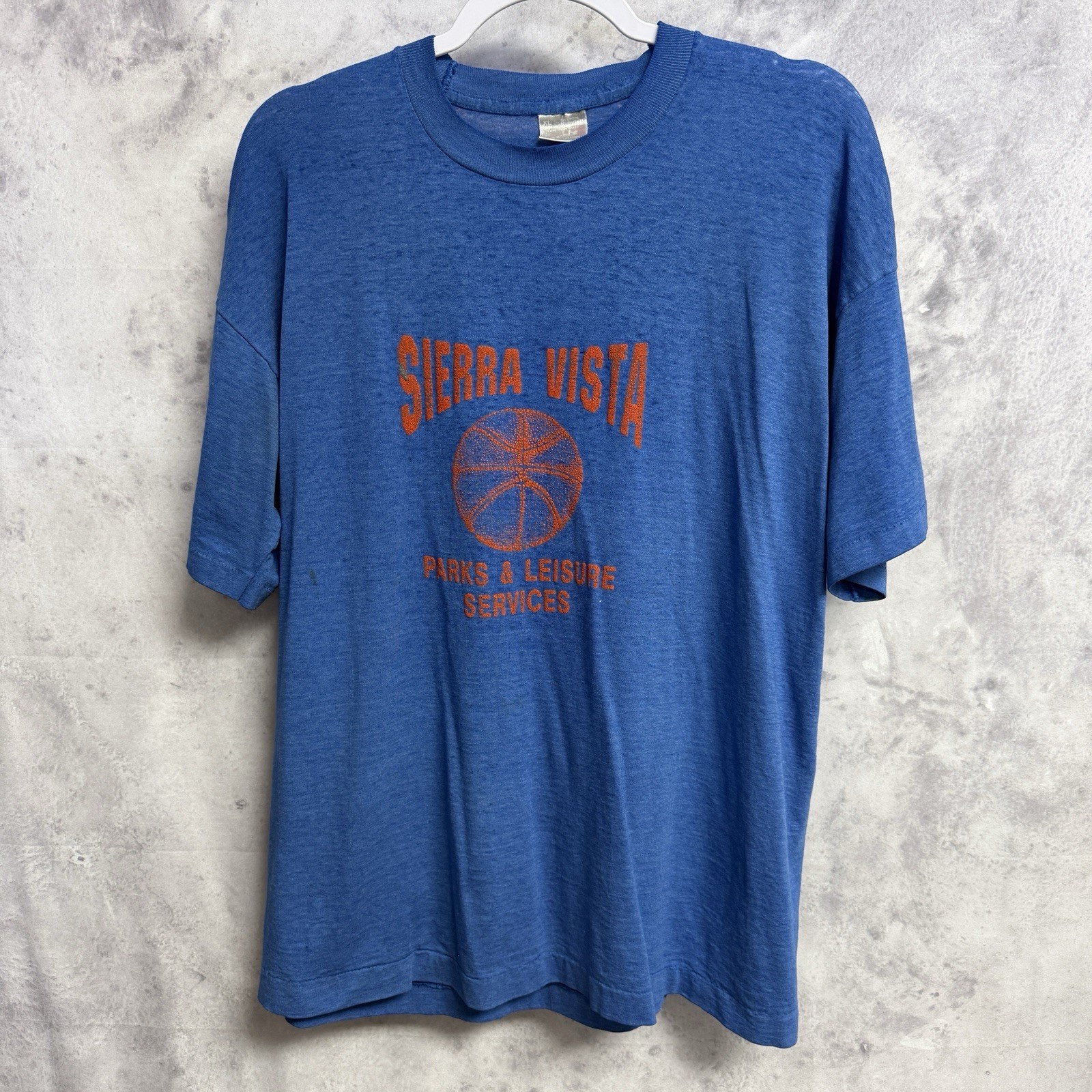 Vintage 90s Parks & Leisure Services T Shirt Mens XL Single Stitch Sierra Vista