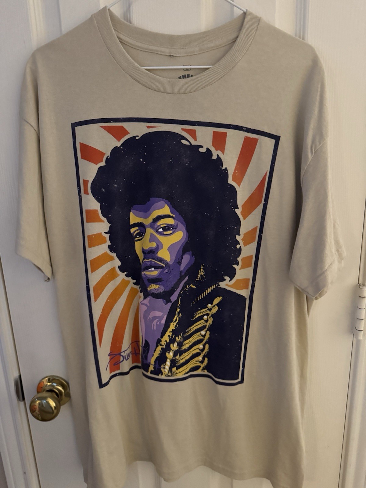Authentic Hendrix Tan L Tshirt