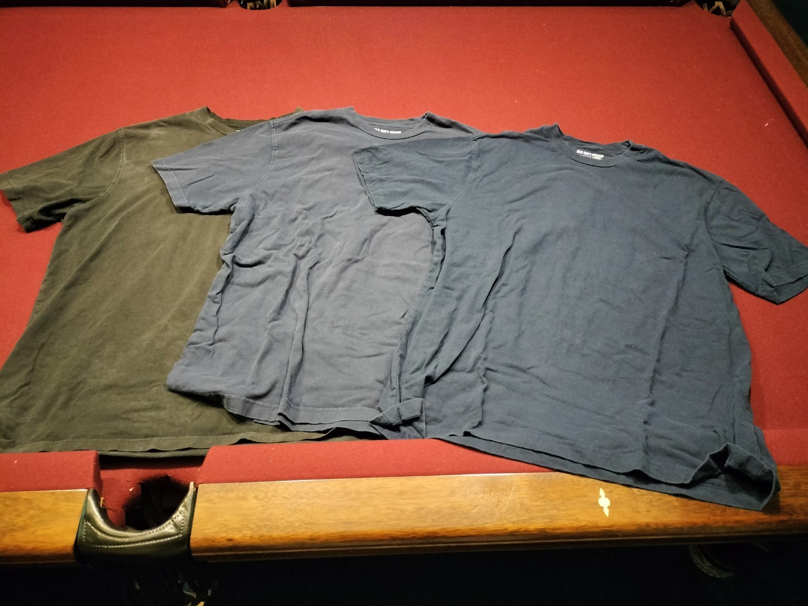 Lot of 3 used Old Navy T-Shirt L Men&rsquo;s 100% Cotton large