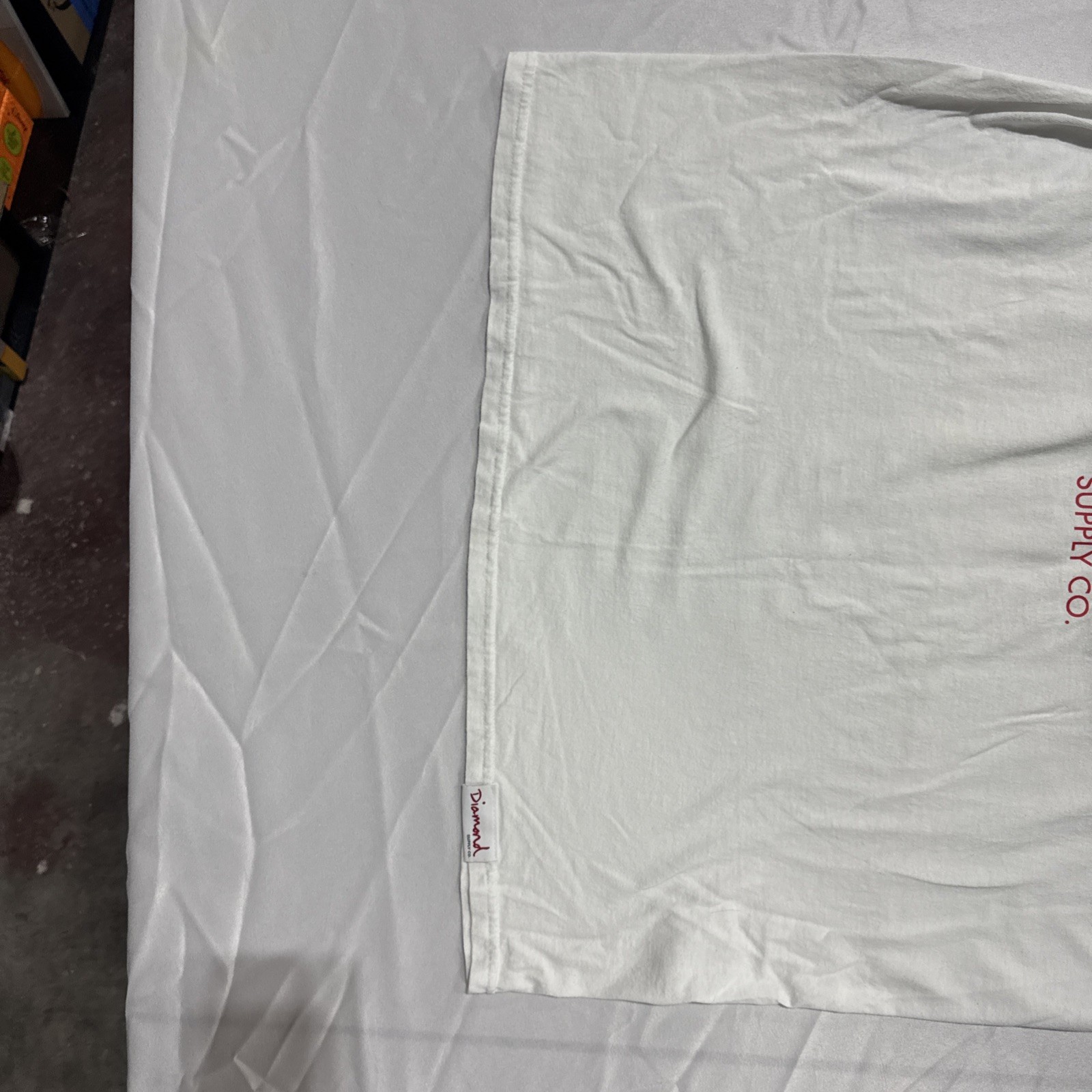 Diamond supply Tee Xl White Crystal Lion Bright Graphic Bling Street