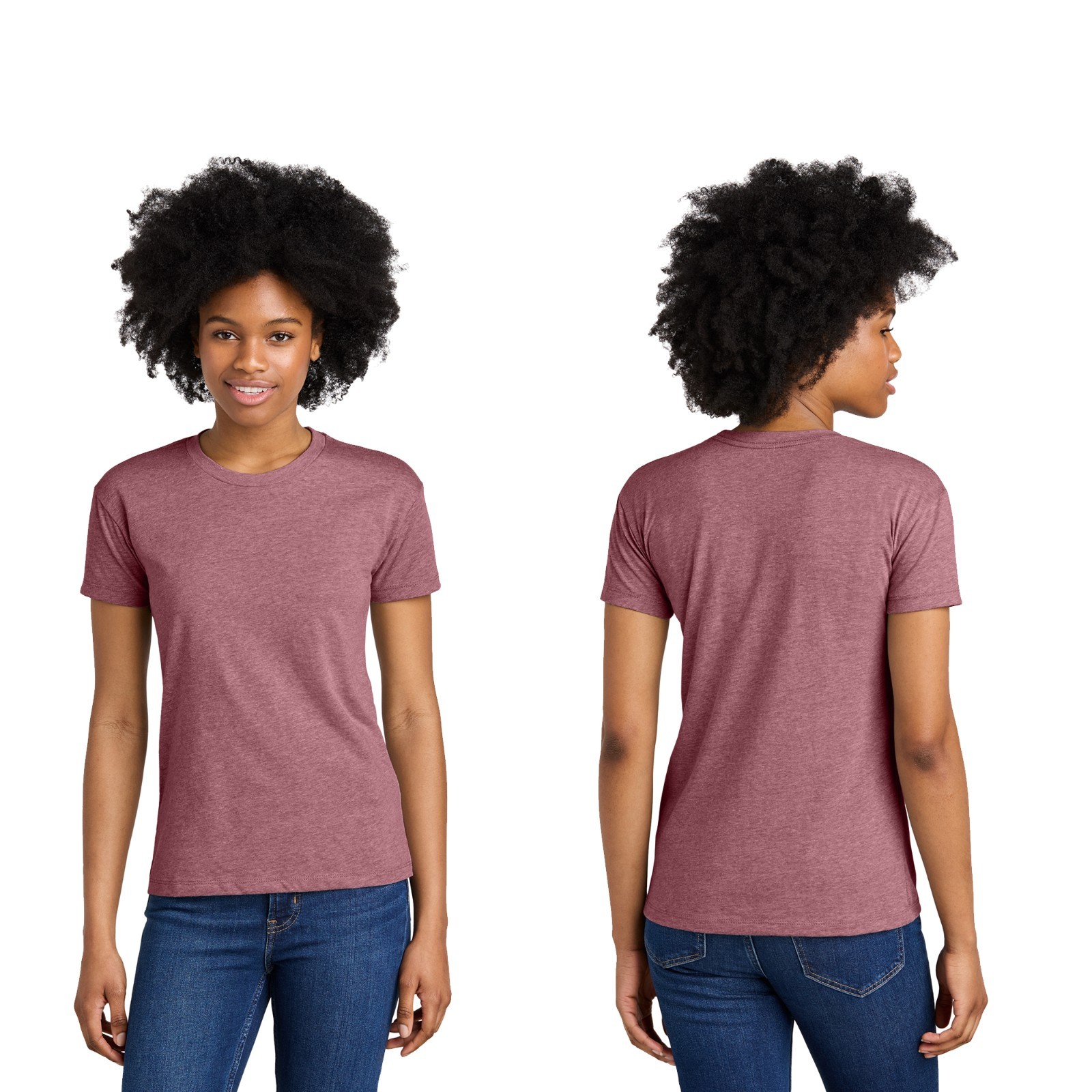 Next Level Apparel Premium Heavy Plain Womens CVC Relaxed Tee Casual NL6600