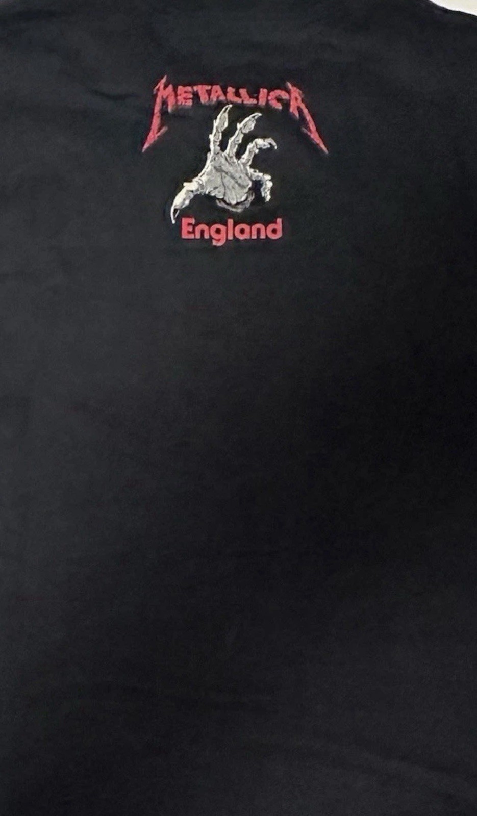 Metallica 2026 M72 Pop Up Store Exclusive London,England Size 2XL
