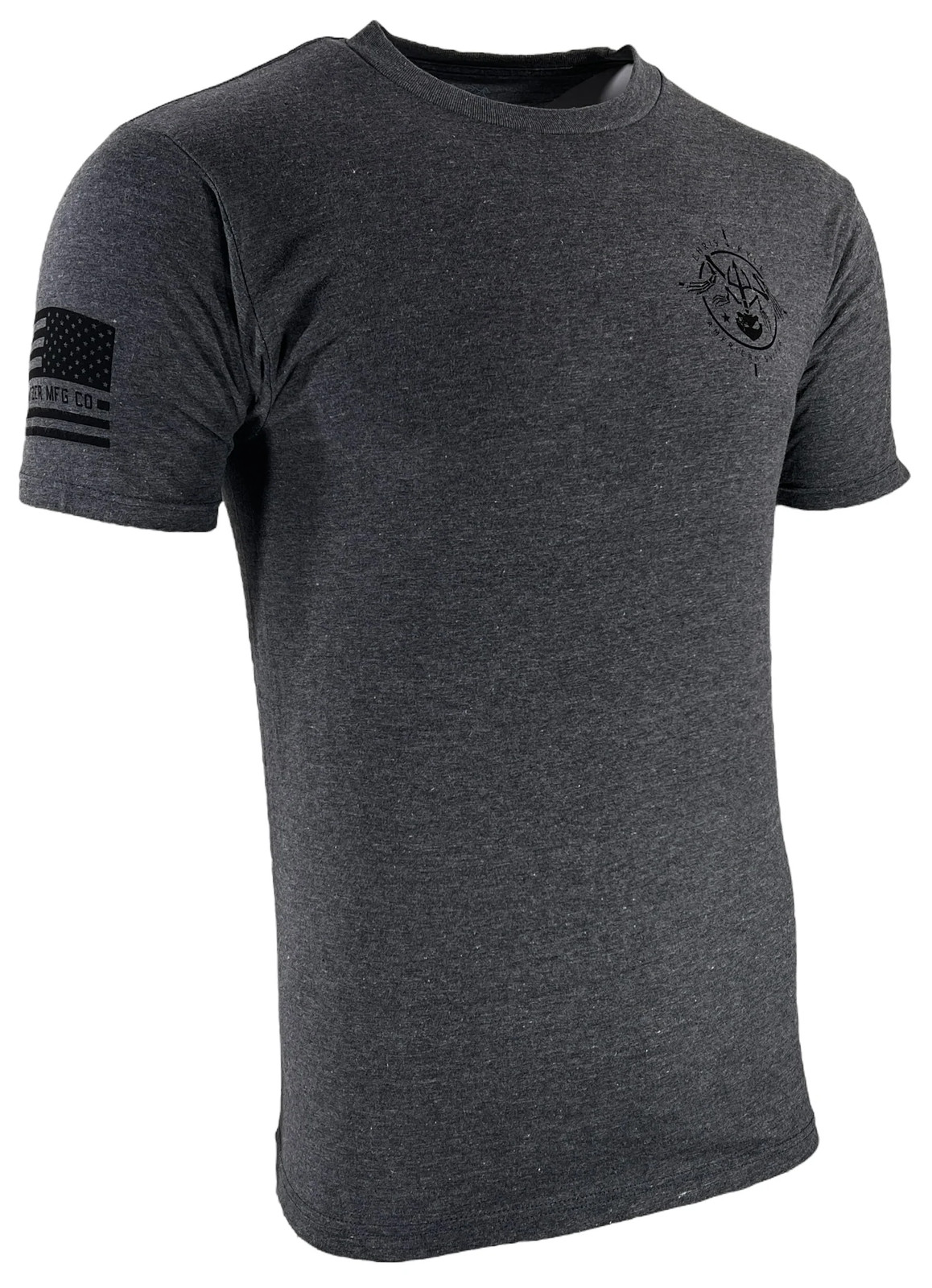 Howitzer Style Men&rsquo;s T-Shirt CHRIS KYLE CIRCLE SHIELD Military Grunt MFG