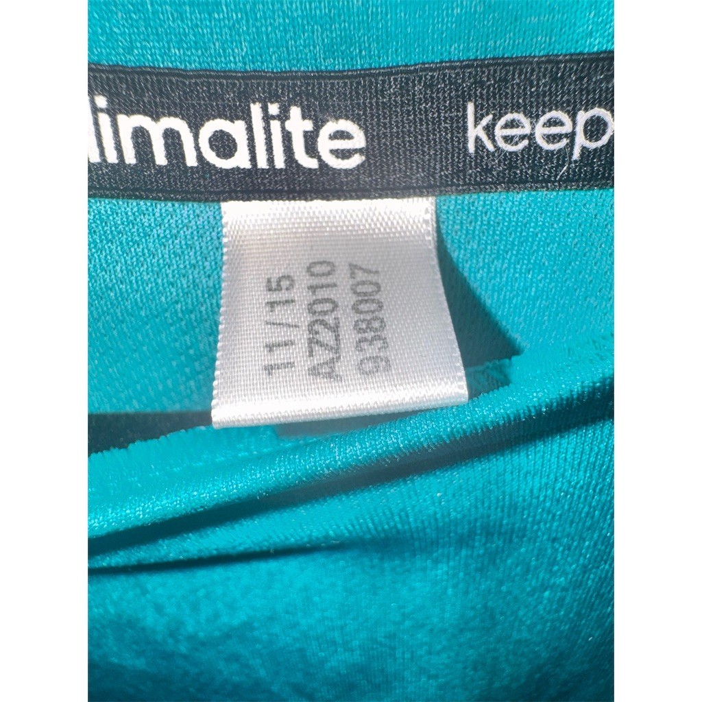 Adidas Climalite T-Shirt Mens XL Blue Teal Short Sleeve Athletic