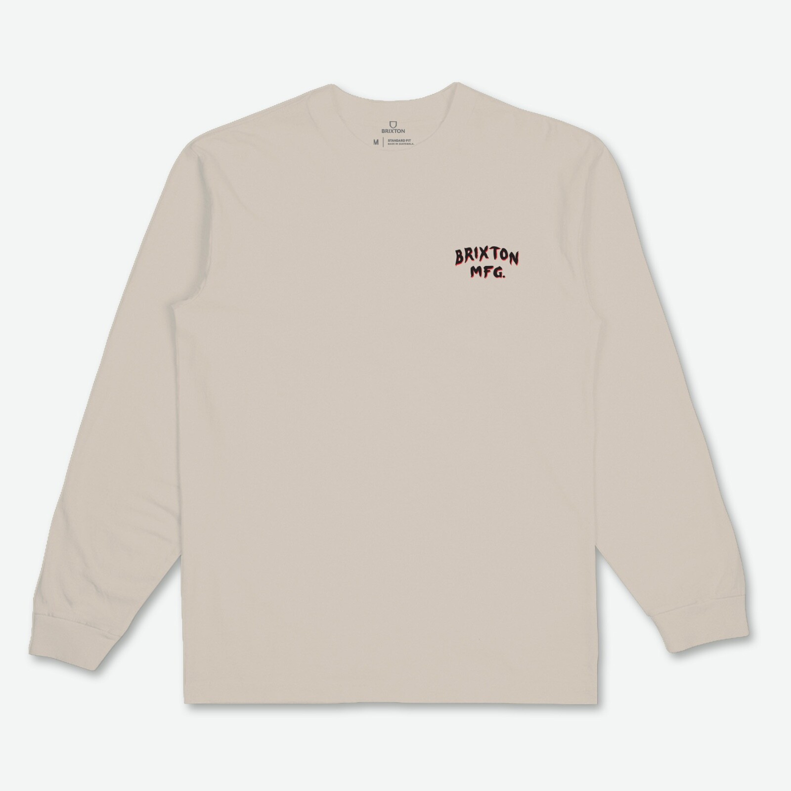 BRIXTON TRAILMOOR LONG SLEEVE SIZE: M CREAM