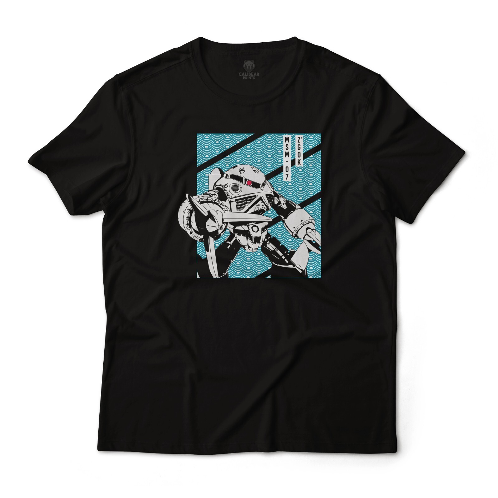 MSM-07 Z&rsquo;Gok Amphibious Mobile Suit Gundam Anime Graphic Art Unisex T-Shirt