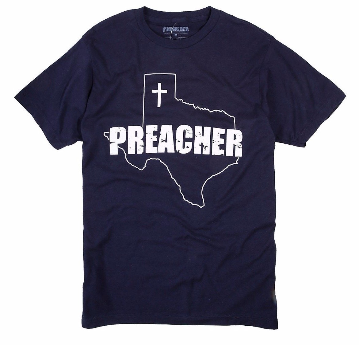 AMC Preacher TV Series Jesse Custer TEXAS CROSS T-Shirt NEW XS-3XL Official