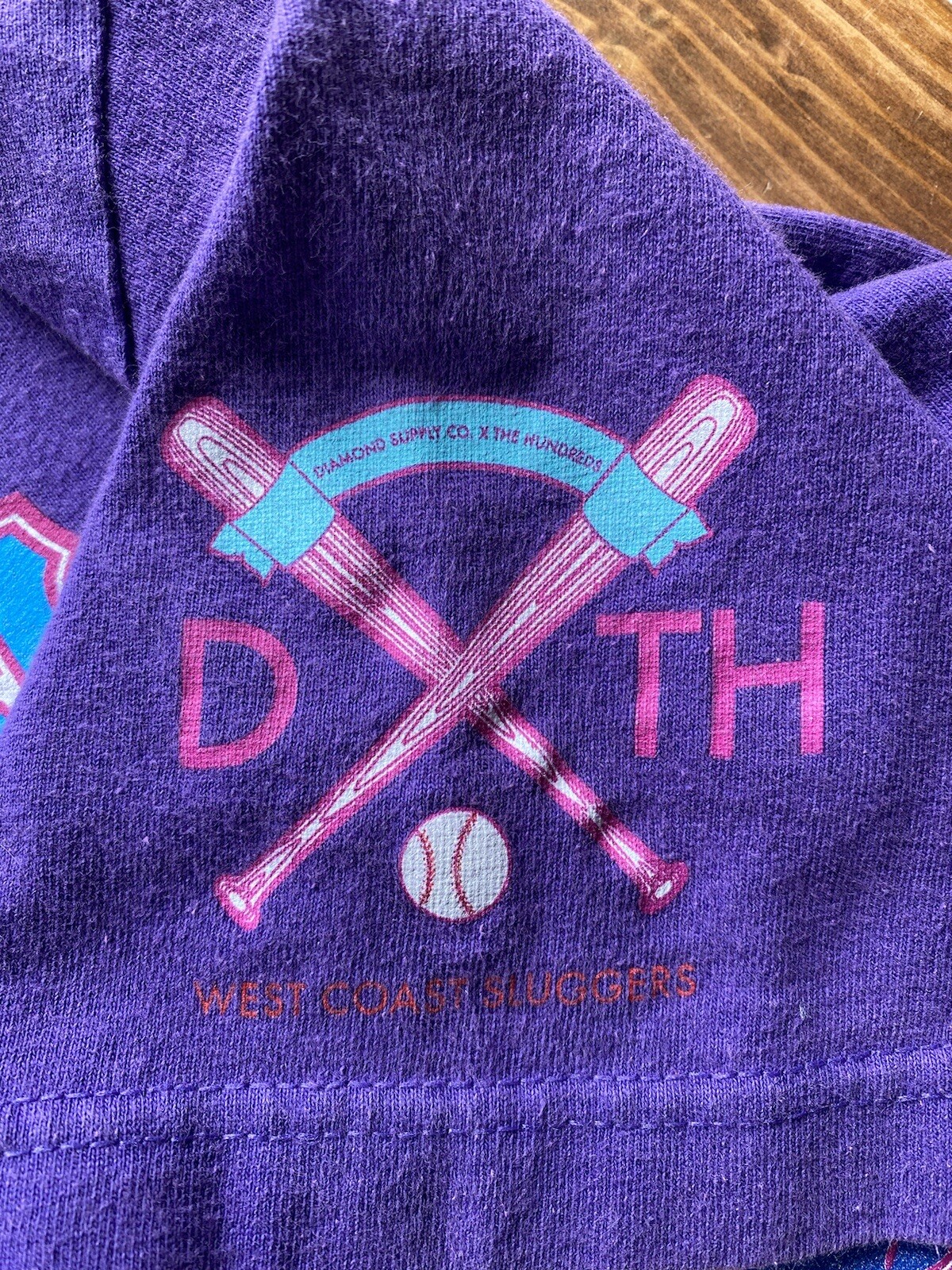 The Hundred X Diamond Supply T-Shirt Medium Purple All Star Championships