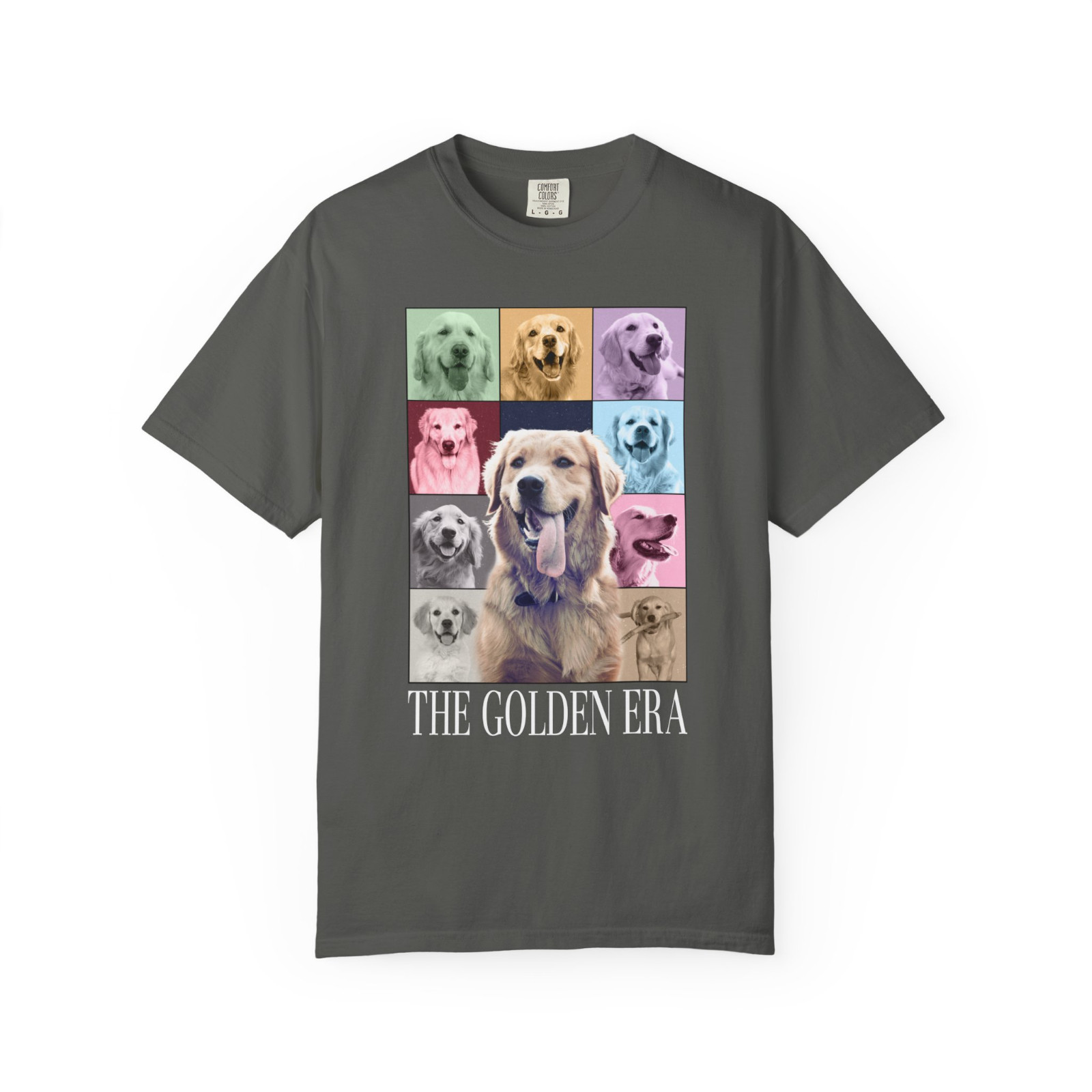 Golden Retriever Dog Shirt Comfort Colors®: Relaxed Fit, Soft Cotton – Unisex