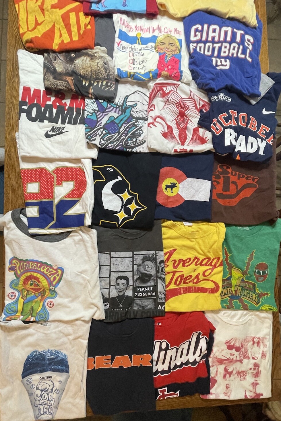 30 T-Shirt Tee Lot Wholesale Y2K Wear Resell Bundle Graphic Sport Band Movie euc