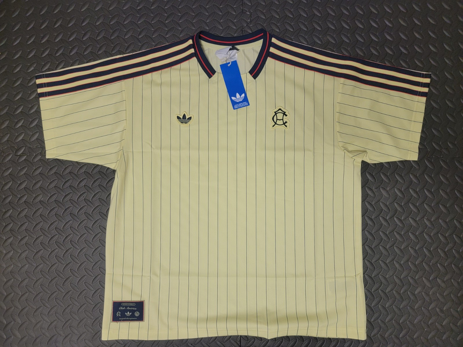 NEW MENS ADIDAS ORIGINALS TREFOIL CLUB AMERICA JERSEY SHIRT ~SIZE XL #KC4412