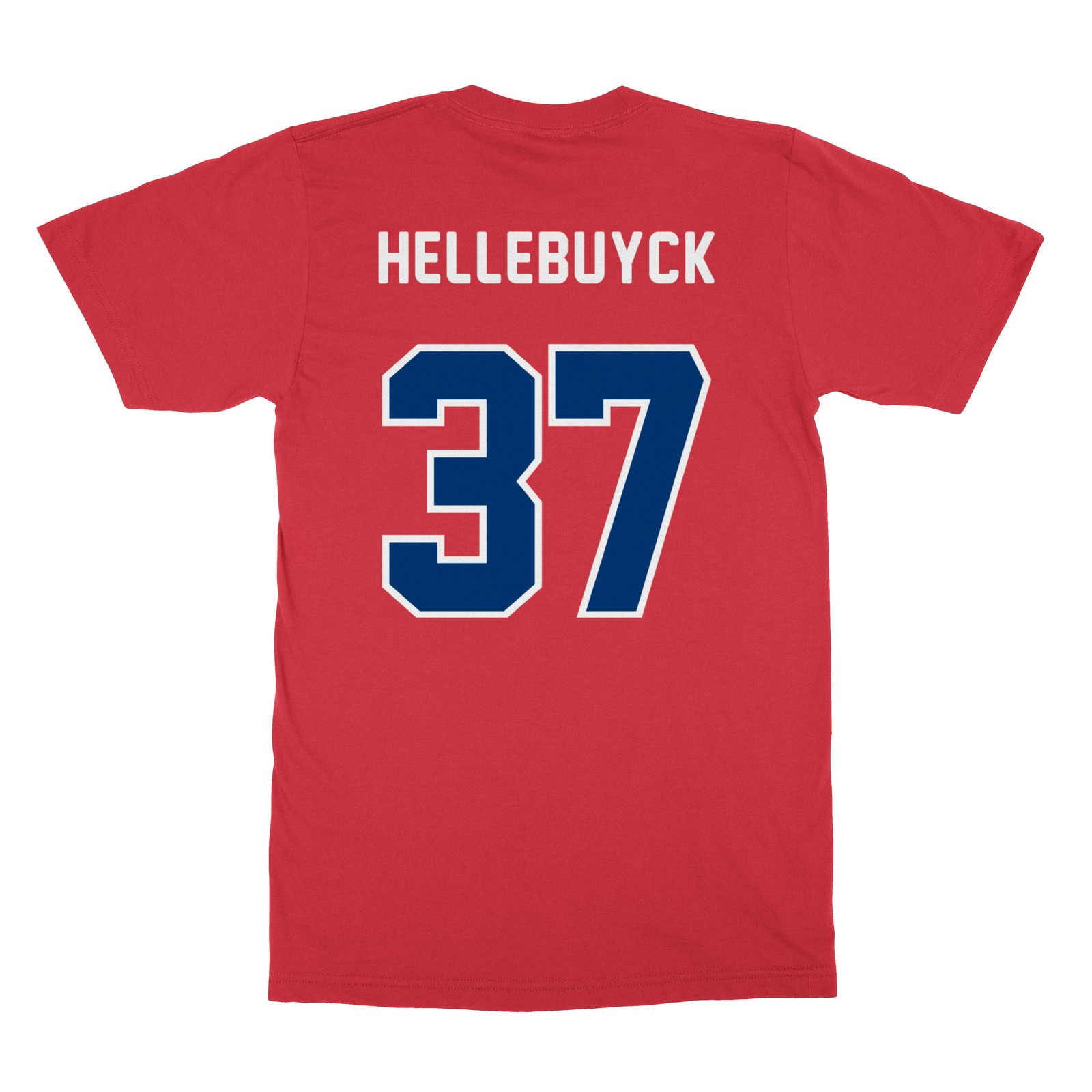 Hellebuyck USA Medal of Freedom Hockey Team 2 Sided Unisex T-Shirt