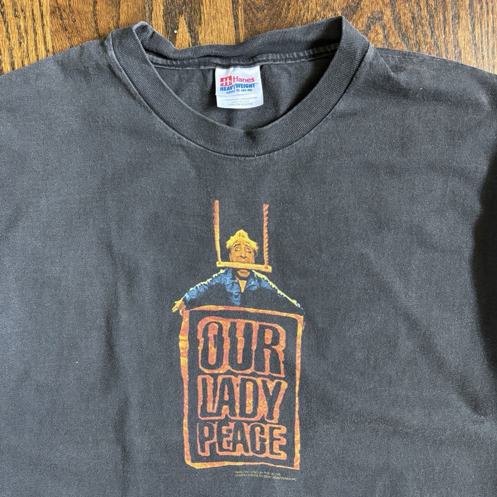 Vtg 90s Our Lady Peace Shirt XL Alternative Rock Grunge Band