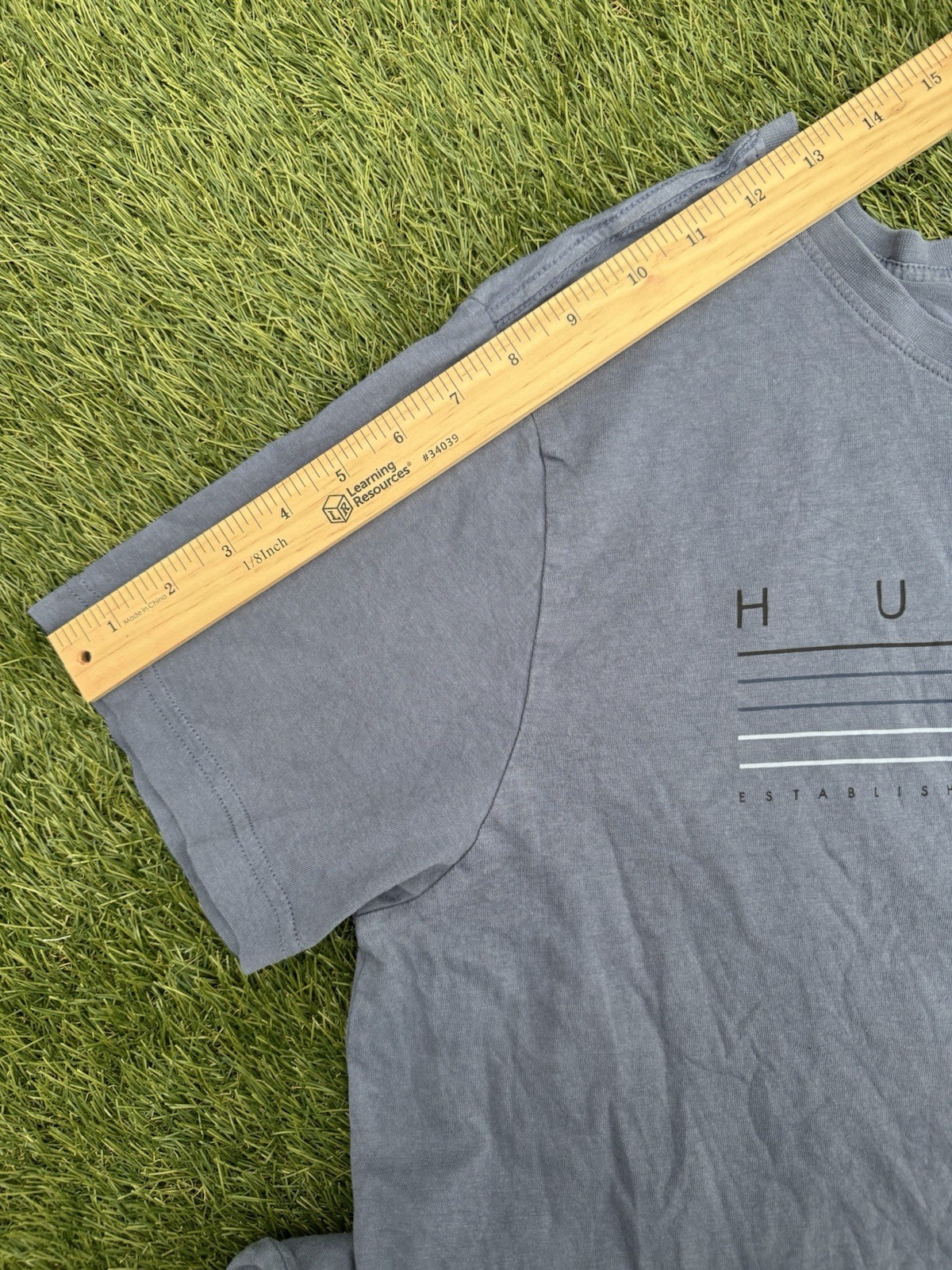 Men’s Hurley T-Shirt Short Sleeve Blue Medium ￼
