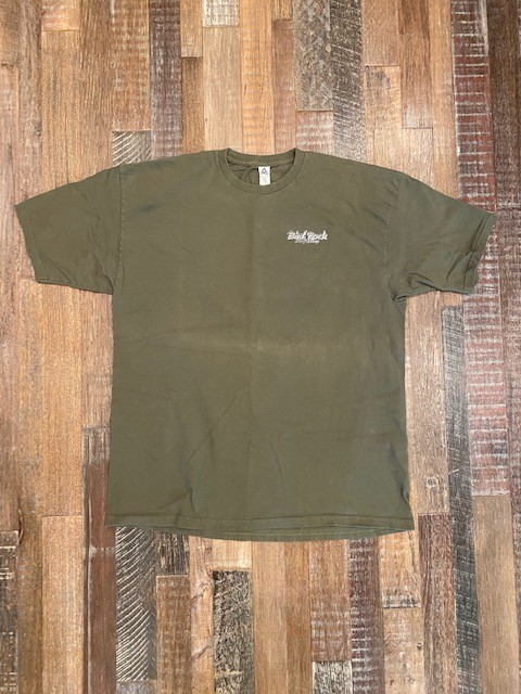 Bird Rock Surf Shop La Jolla Men&rsquo;s Short Sleeve T-Shirt Green size XL