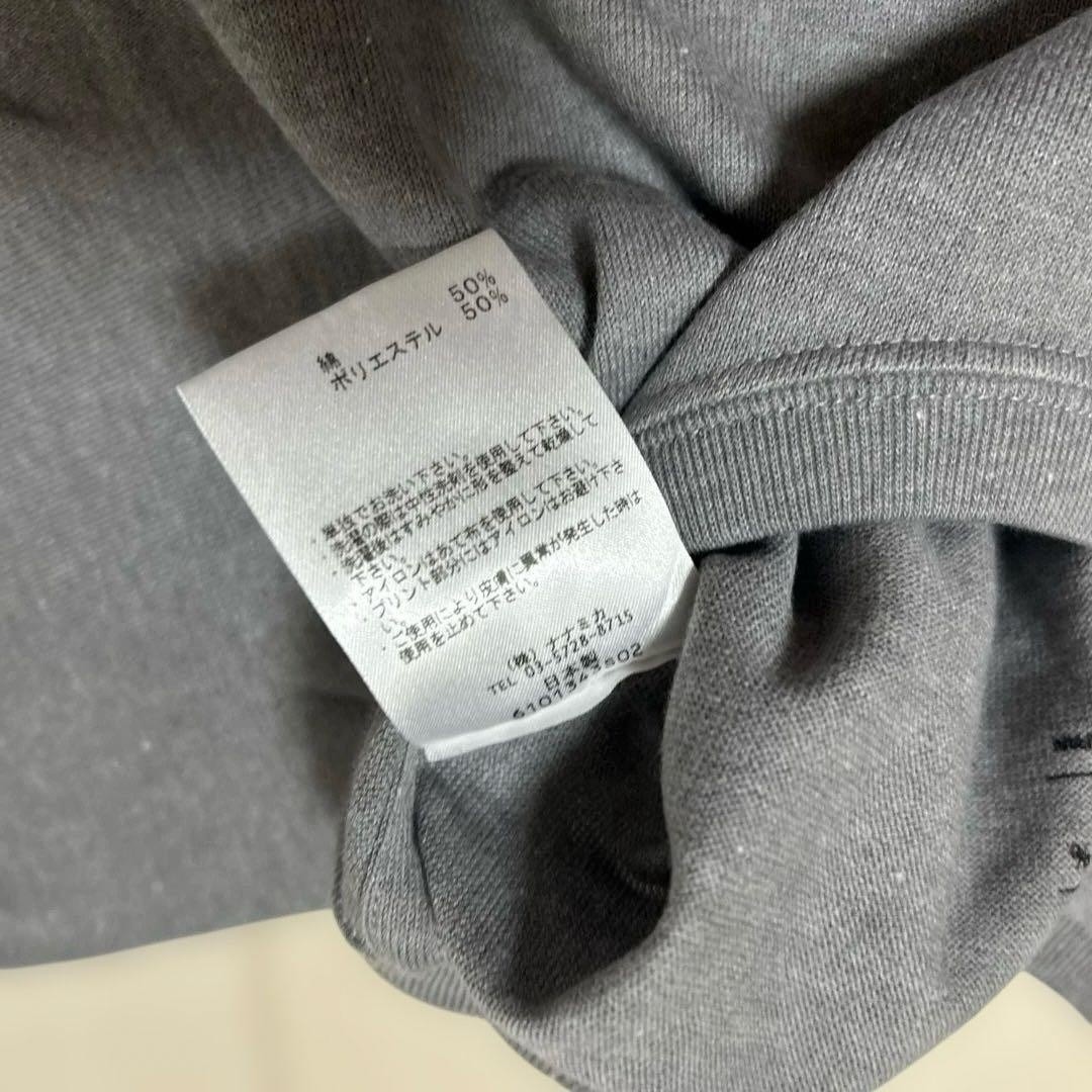 nanamica Loopwheel COOLMAX Jersey Tee Heater Gray M Made in Japan F/S