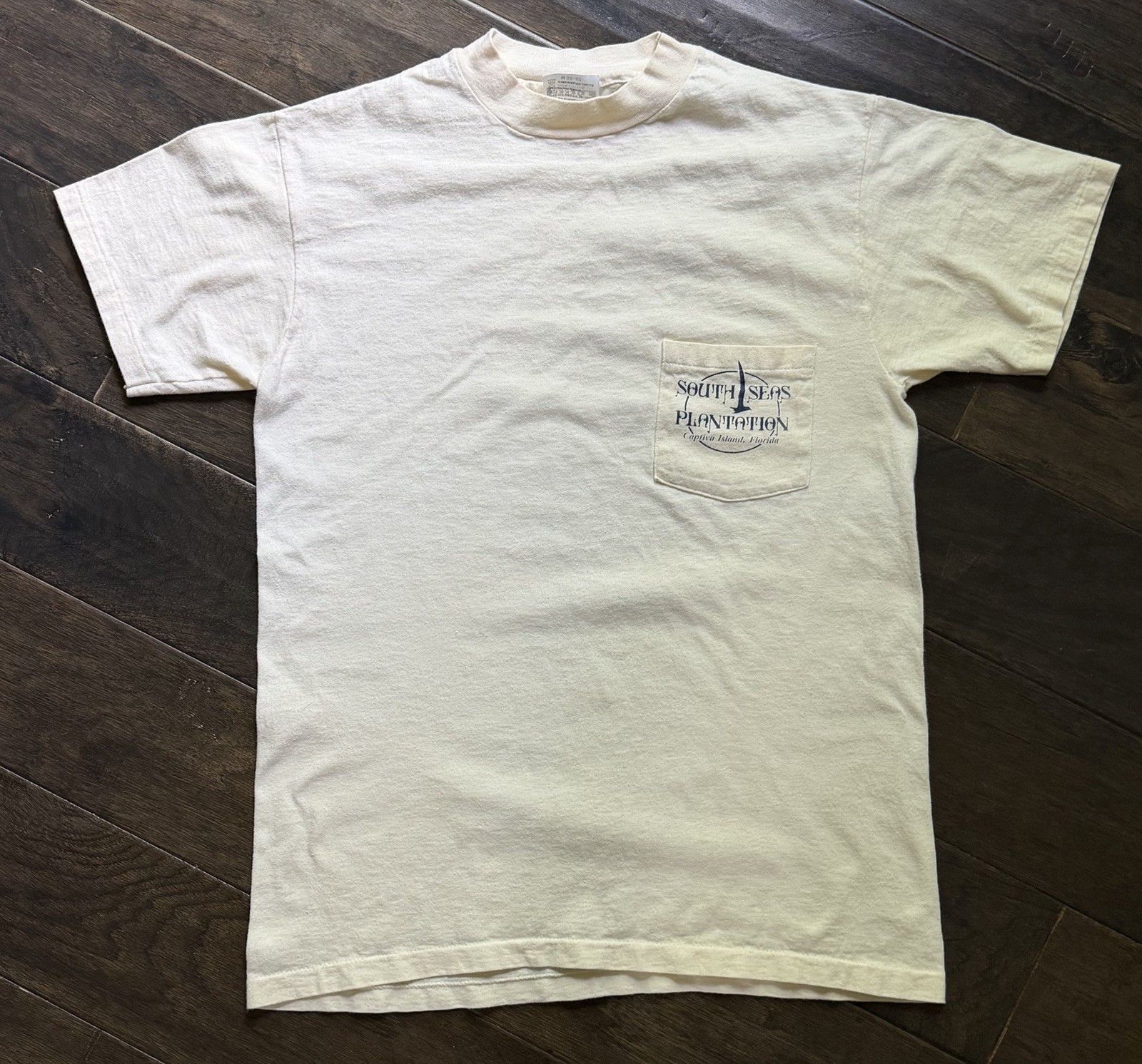 Vintage 1980s Captiva Island FL South Seas Plantation Resort T-shirt Sz Medium