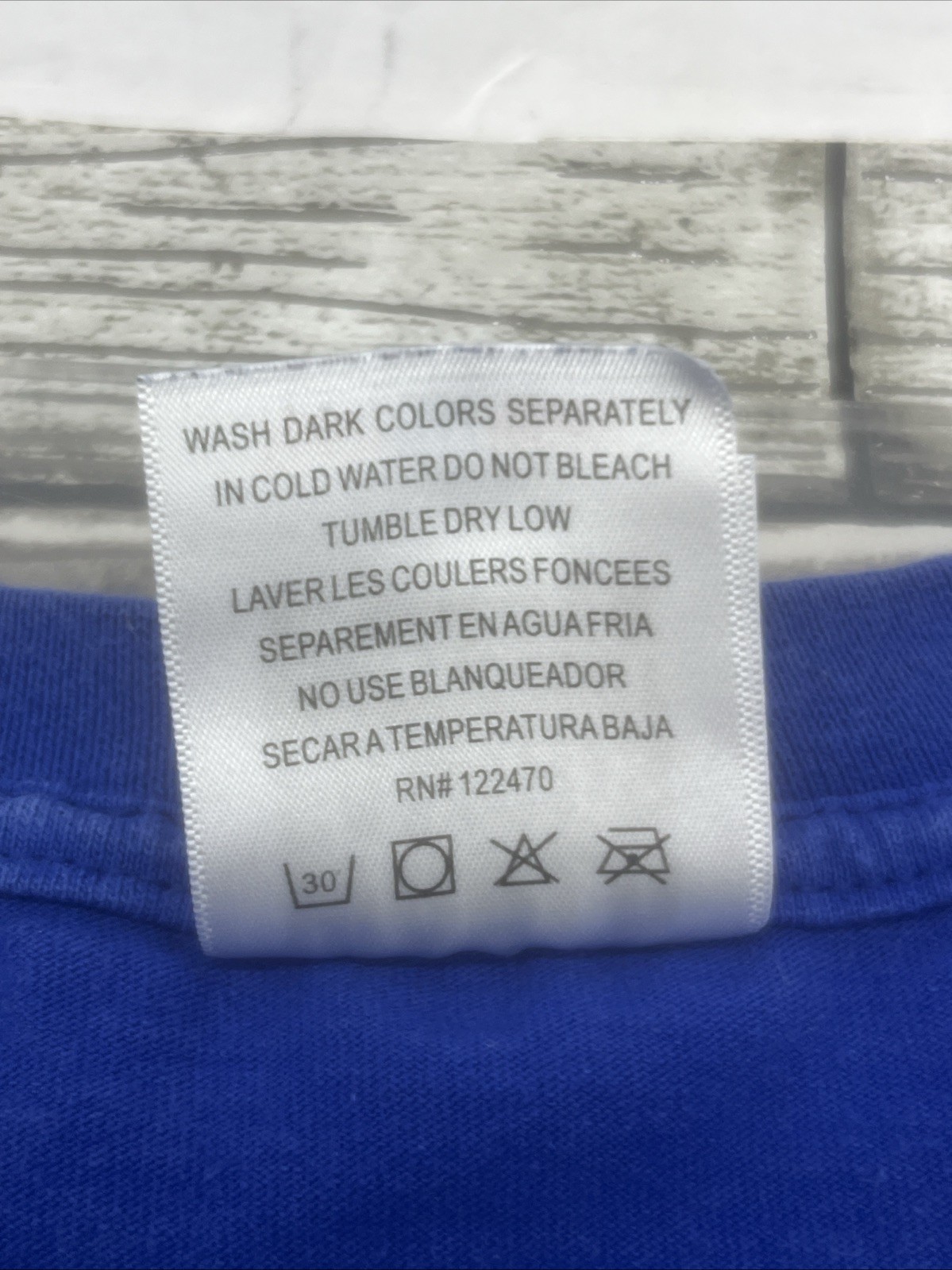 Blue Shaka Wear Nipsey Hussle Crenshaw Marathon Continues Blue T-Shirt 2XL