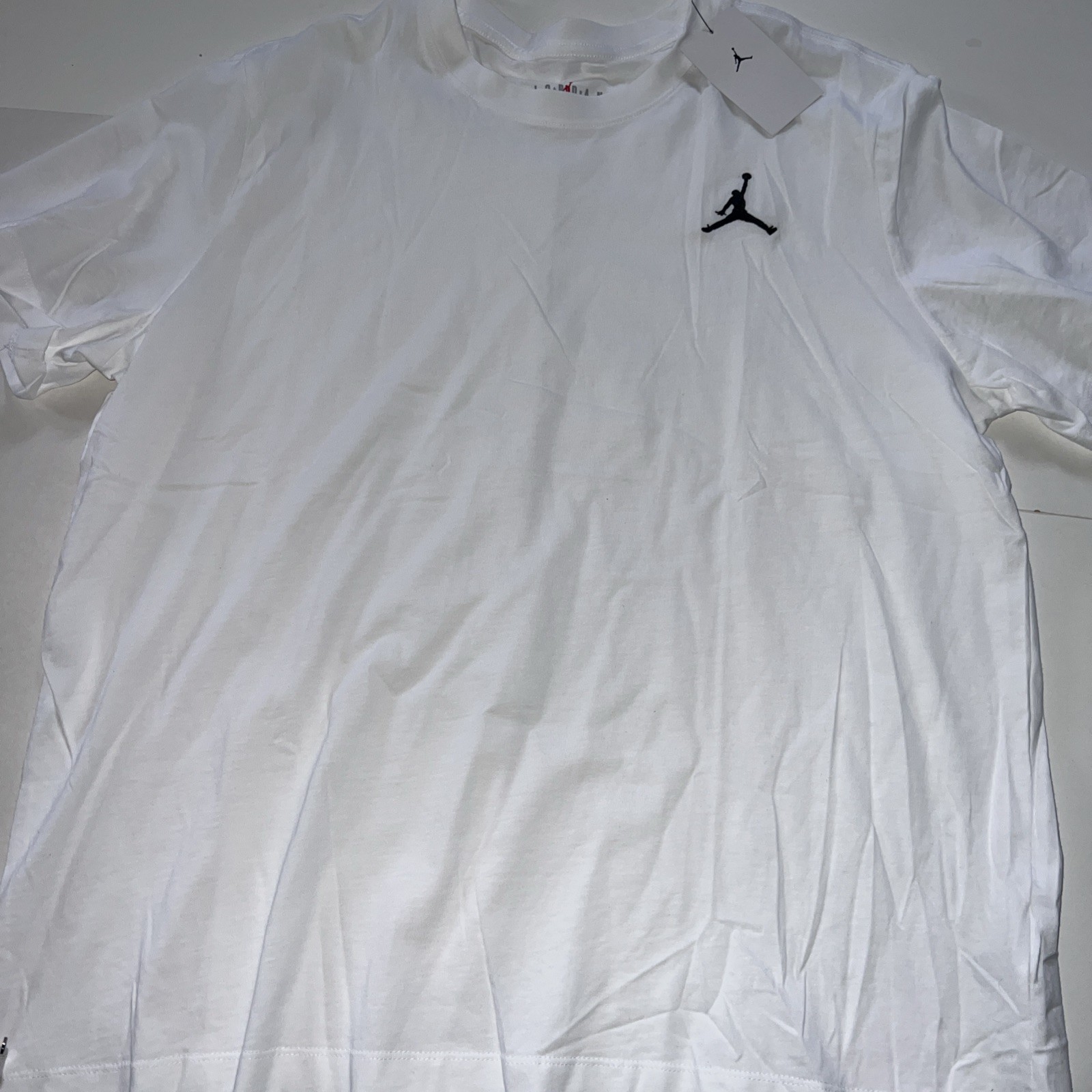 Jordan Embroidered Jumpman Core T Shirt DC7485-100 White Men&rsquo;s Sz XXL NEW