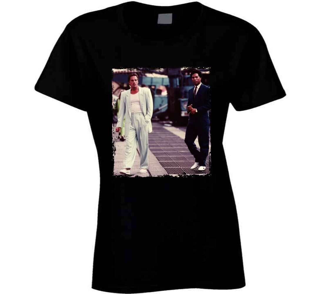 Miami Vice Crockett And Tubbs T Shirt