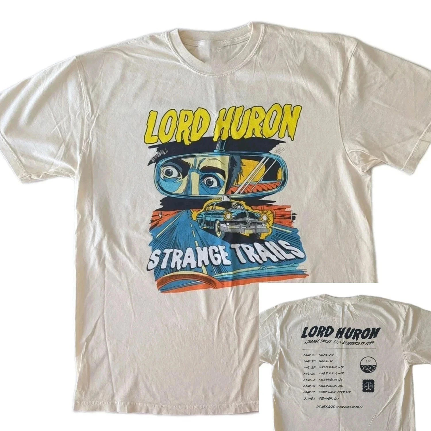 Lord Huron Strange Trails 10th Anniversary Shirt Unisex Concert S-5XL NI136