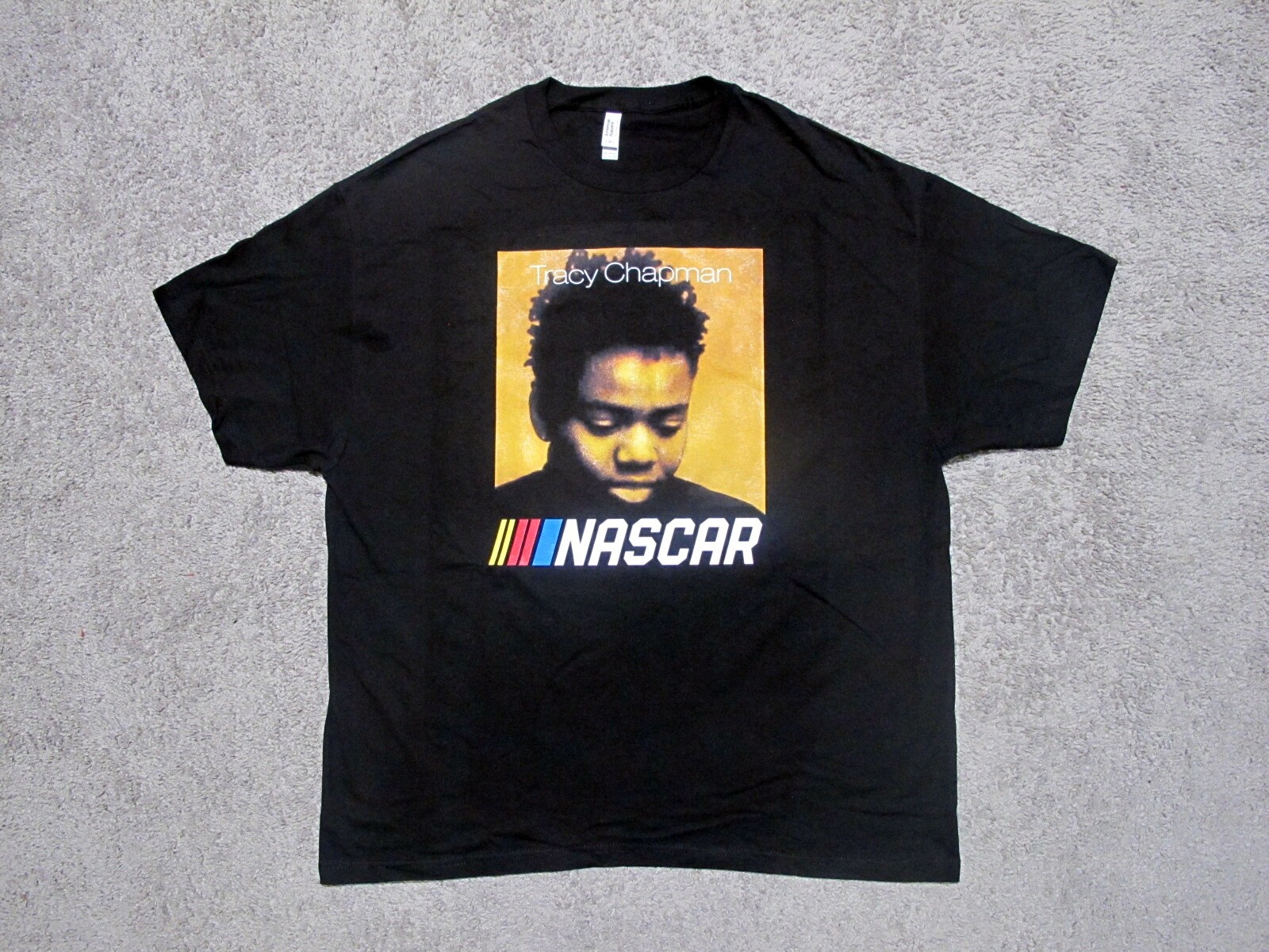 Meth Syndicate Tracy Chapman Nascar Fast Car men&rsquo;s t-shirt XXL American Apparel