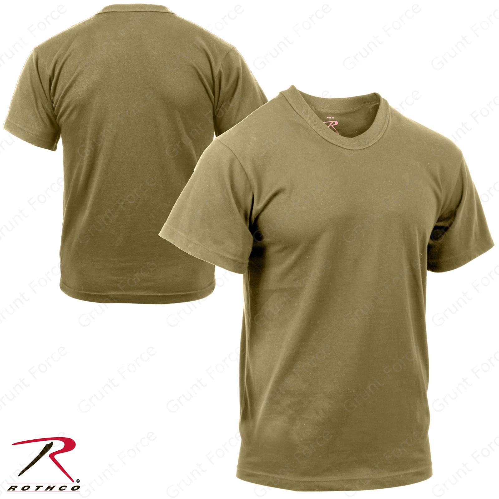 Men&rsquo;s AR 670-1 Coyote Brown T-Shirt – Compliant w/ MultiCam & OCP Uniforms