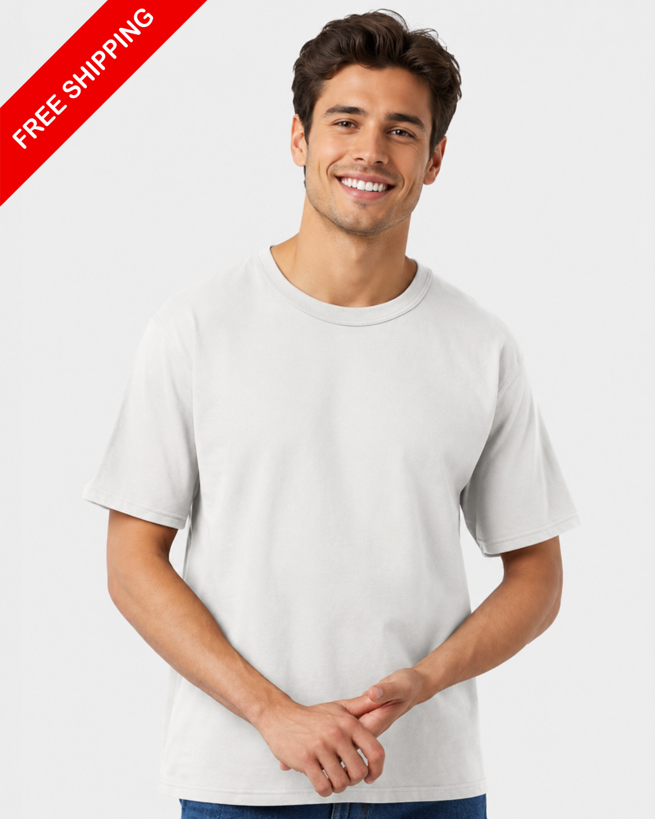 Champion T105 Unisex Heritage T-Shirt Heavyweight 7oz Cotton Blank Tee S-3XL