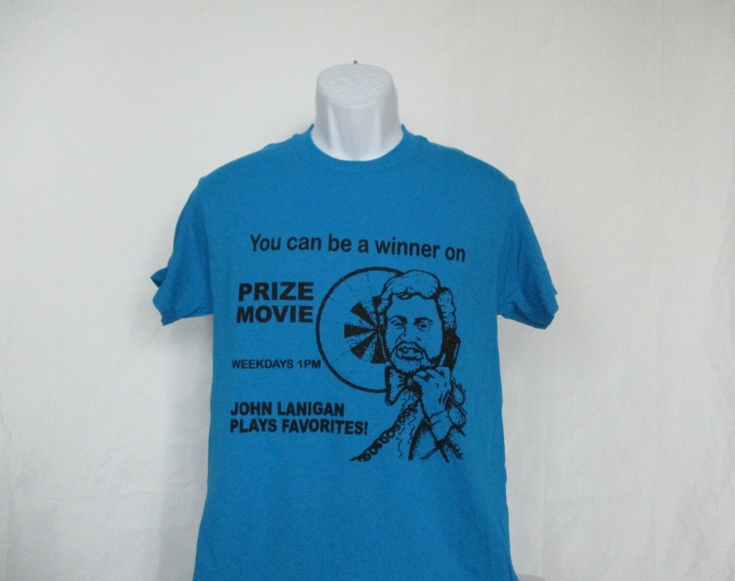 John Lanigan Prize Movie Cleveland TV Show Men&rsquo;s Blue T-Shirt – Men’s S – 3XL
