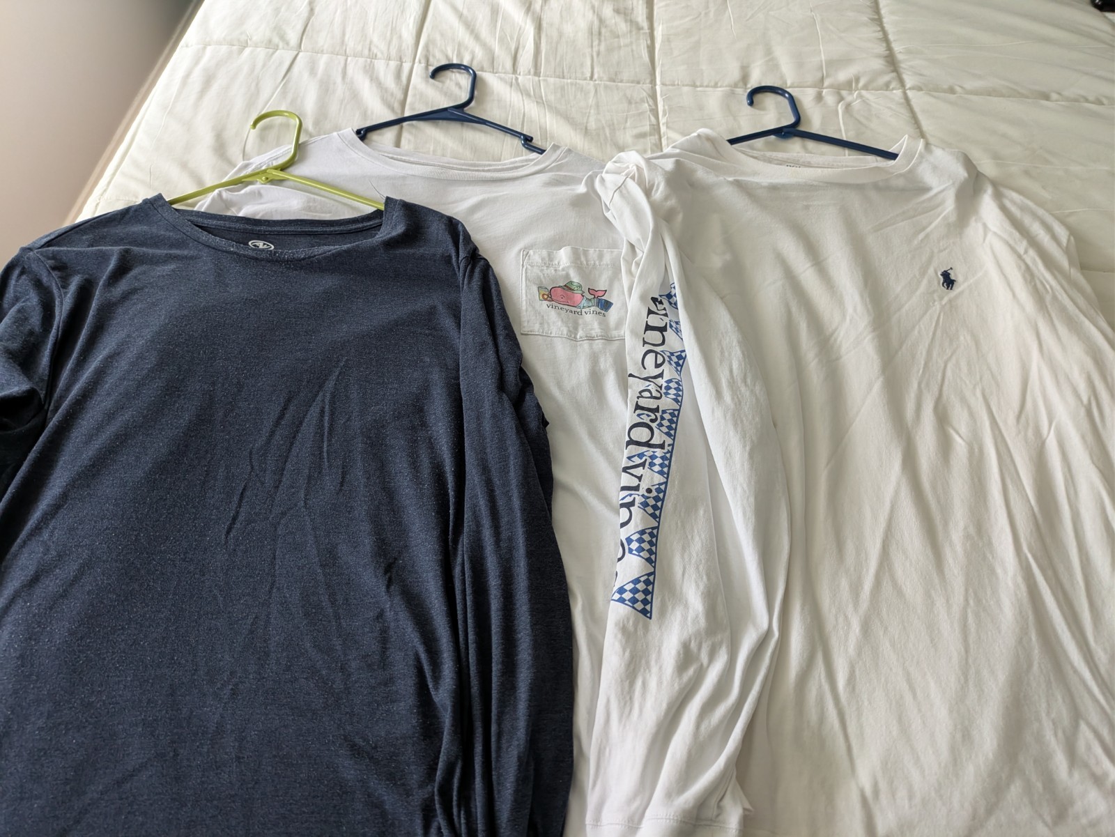 Lot of 3 Men’s Large T-shirts (Polo, Vineyard Vines Etc)