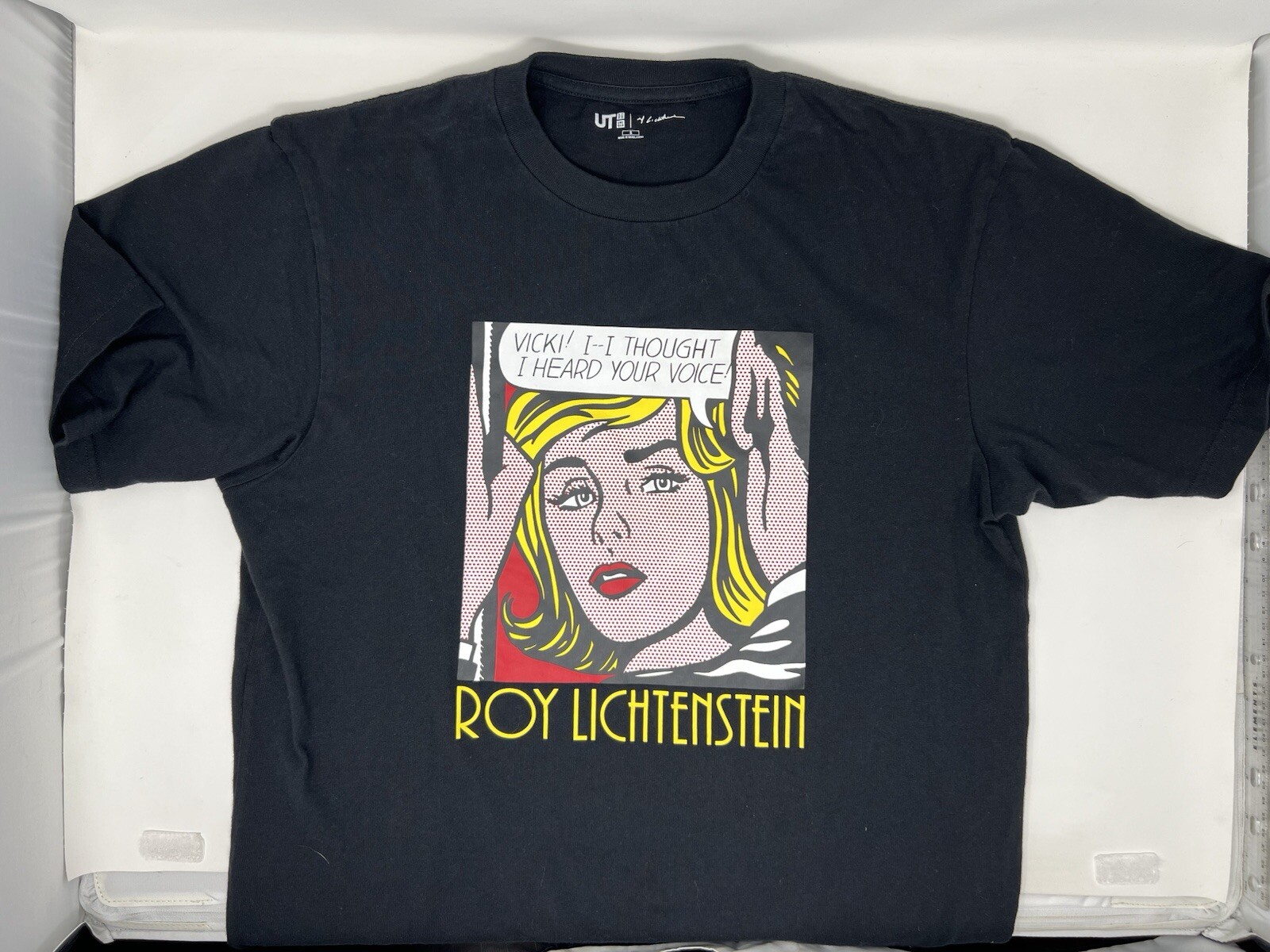 Roy Lichtenstein x Uniqlo Graphic Art Oversized Men’s T shirt Size Small S