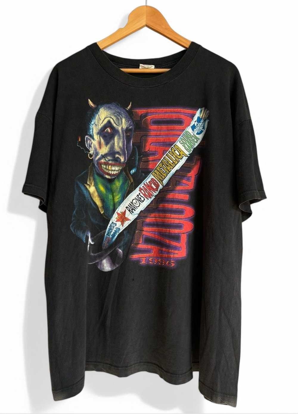 Vintage Lollapalooza 1996s T-Shirt Black Cotton All size S-345XL Unisex 1HRC79