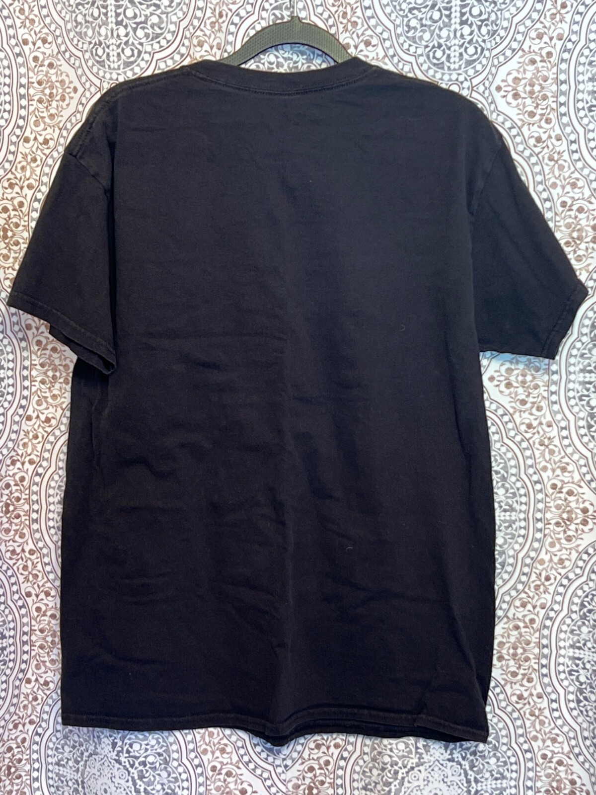 Prince Purple Rain Band Graphic T-Shirt Black Short Sleeve Crew Neck Size L