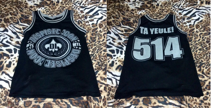 Despised Icon Basketball Jersey Black New All Size MIA911