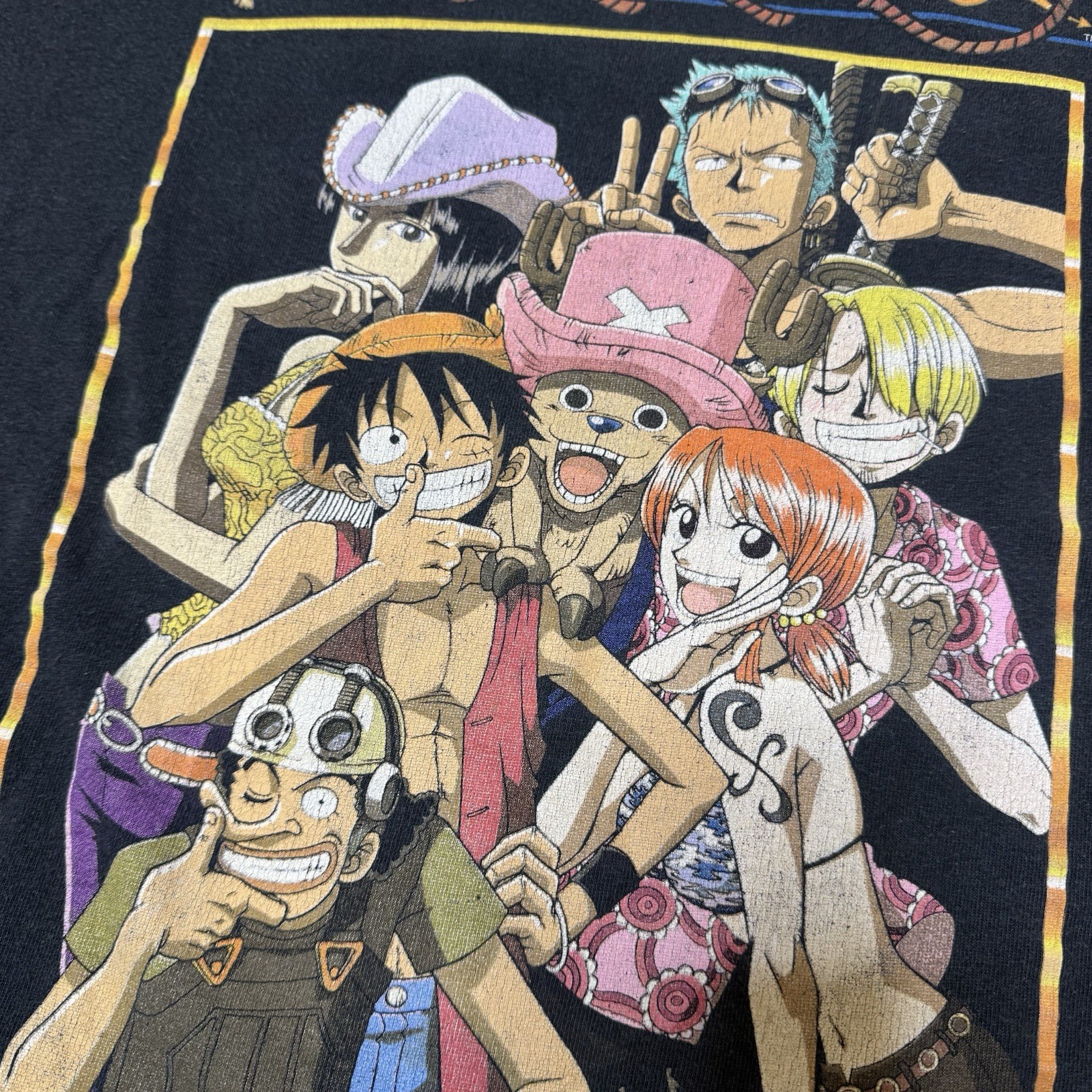 Vintage One Piece ONE PIECE Shonen Jump Manga Large Skypiea Anime Grail Shirt